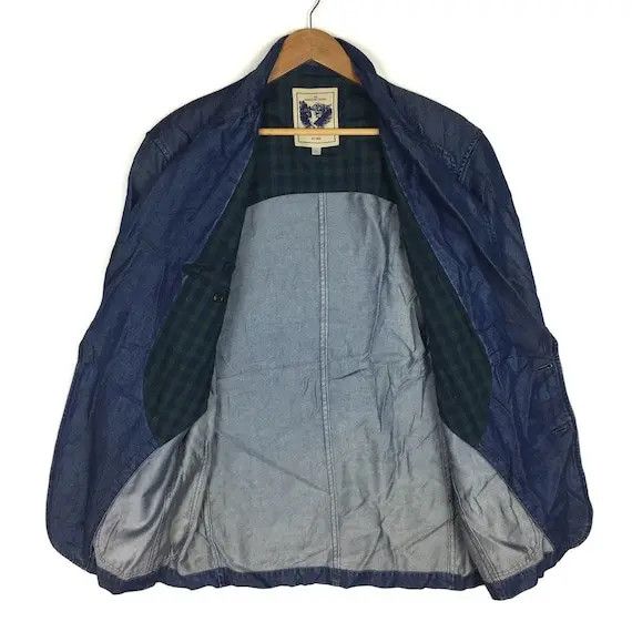 Calvin Klein CALVIN KLEIN Sport Coat Denim Jeans Jacket 2 Button Size US L / EU 52-54 / 3 - 5 Thumbnail
