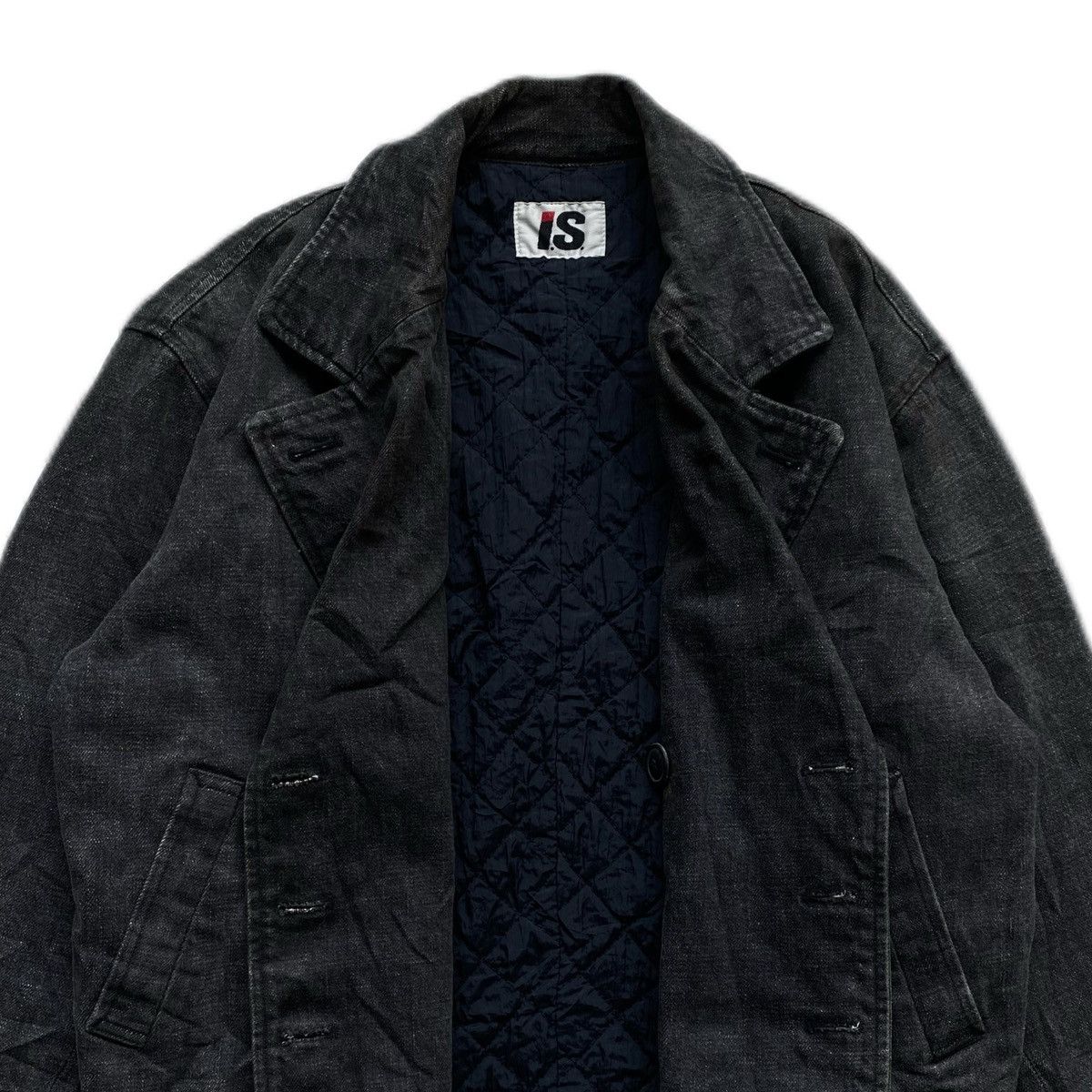 Issey Miyake 🔥Vtg 80s I.S Issey Miyake Denim Jacket Size US M / EU 48-50 / 2 - 4 Thumbnail