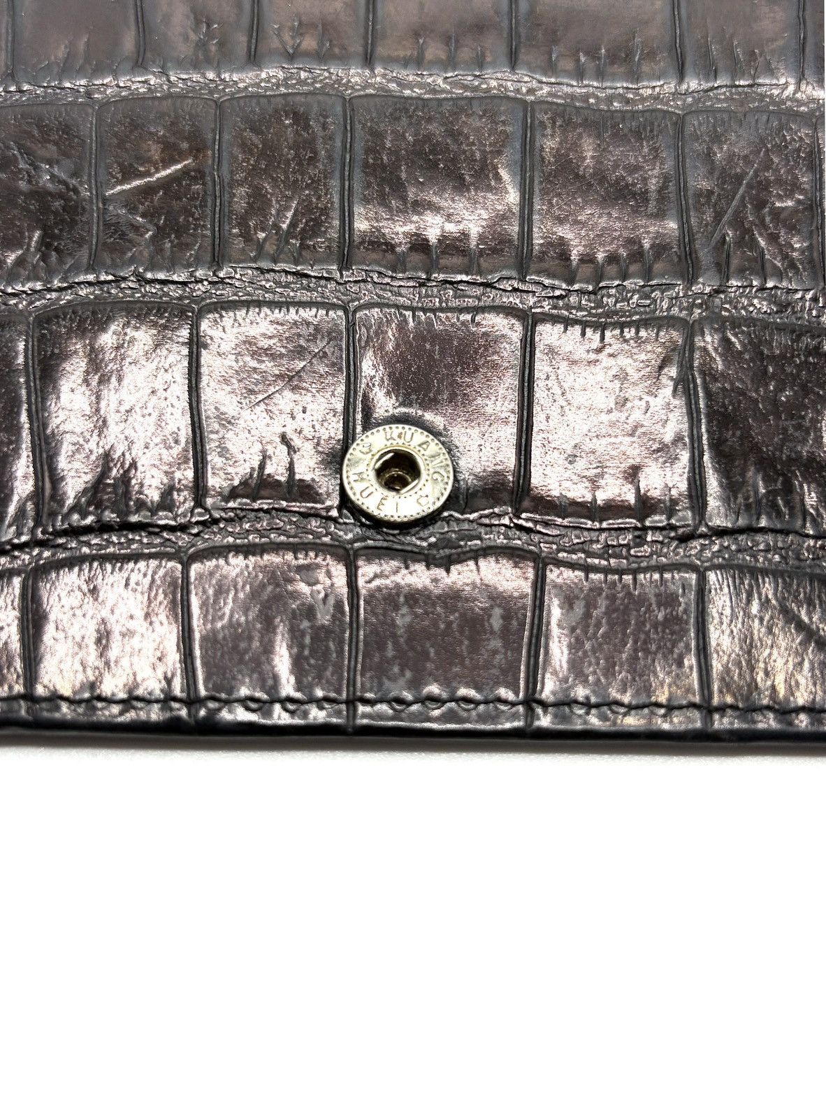 Brighton Brighton Croc-Embossed Leather Wallet Size ONE SIZE - 15 Thumbnail