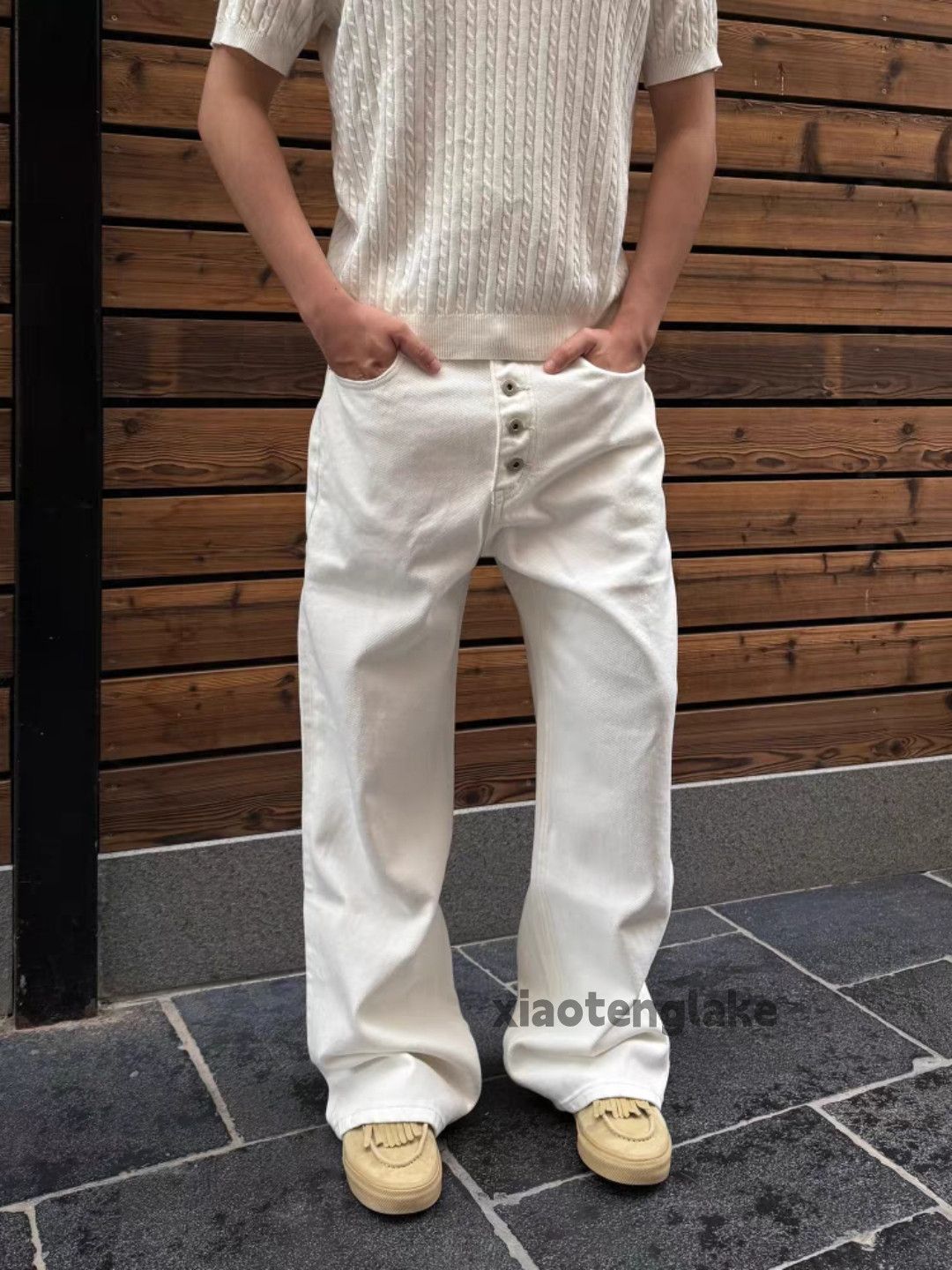 Vintage Utility loose baggy skate hiphop yuppie cargo jeans Size US 28 / EU 44 - 3 Thumbnail
