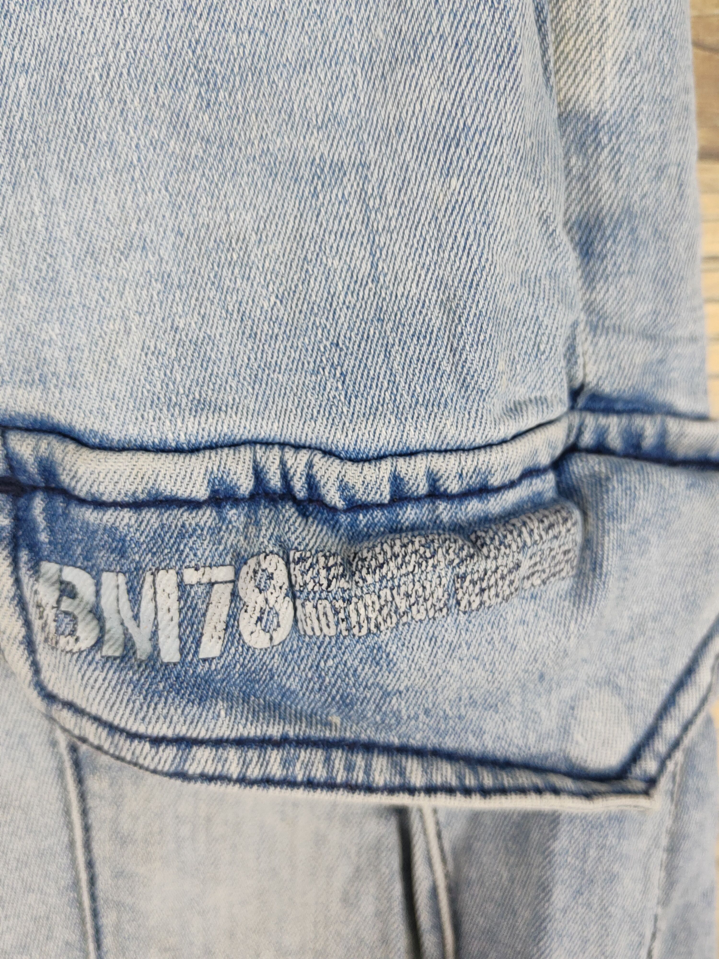 Japanese Brand Blue Monster Clothing Blue Distressed Ripped Jeans #W1495 Size US 31 - 6 Thumbnail