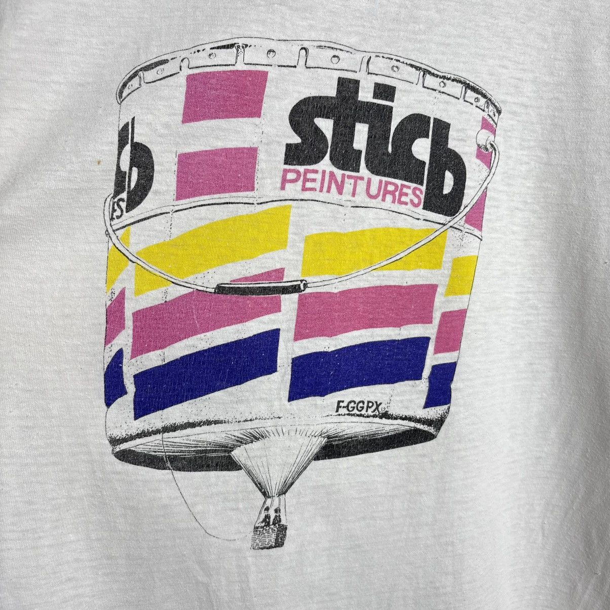 Vintage Vintage 90s Sticb Balloon Paint Bucket Art Graphic T-Shirt Size US L / EU 52-54 / 3 - 3 Thumbnail