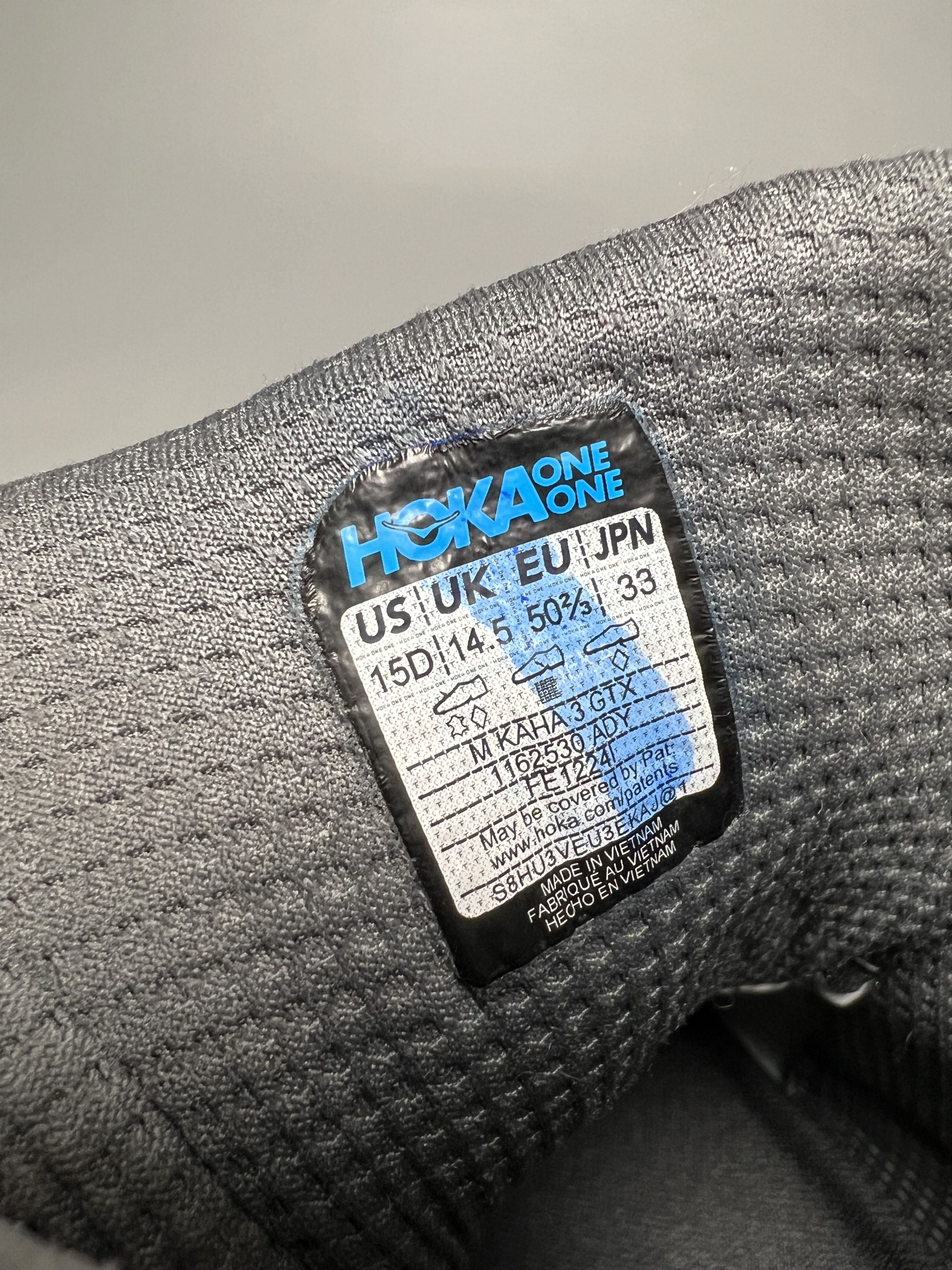 Hoka 15D Hoka One One Kaha 3 Mid GTX Gore-Tex Hiking Shoes Size US 15 / EU 48 - 20 Thumbnail