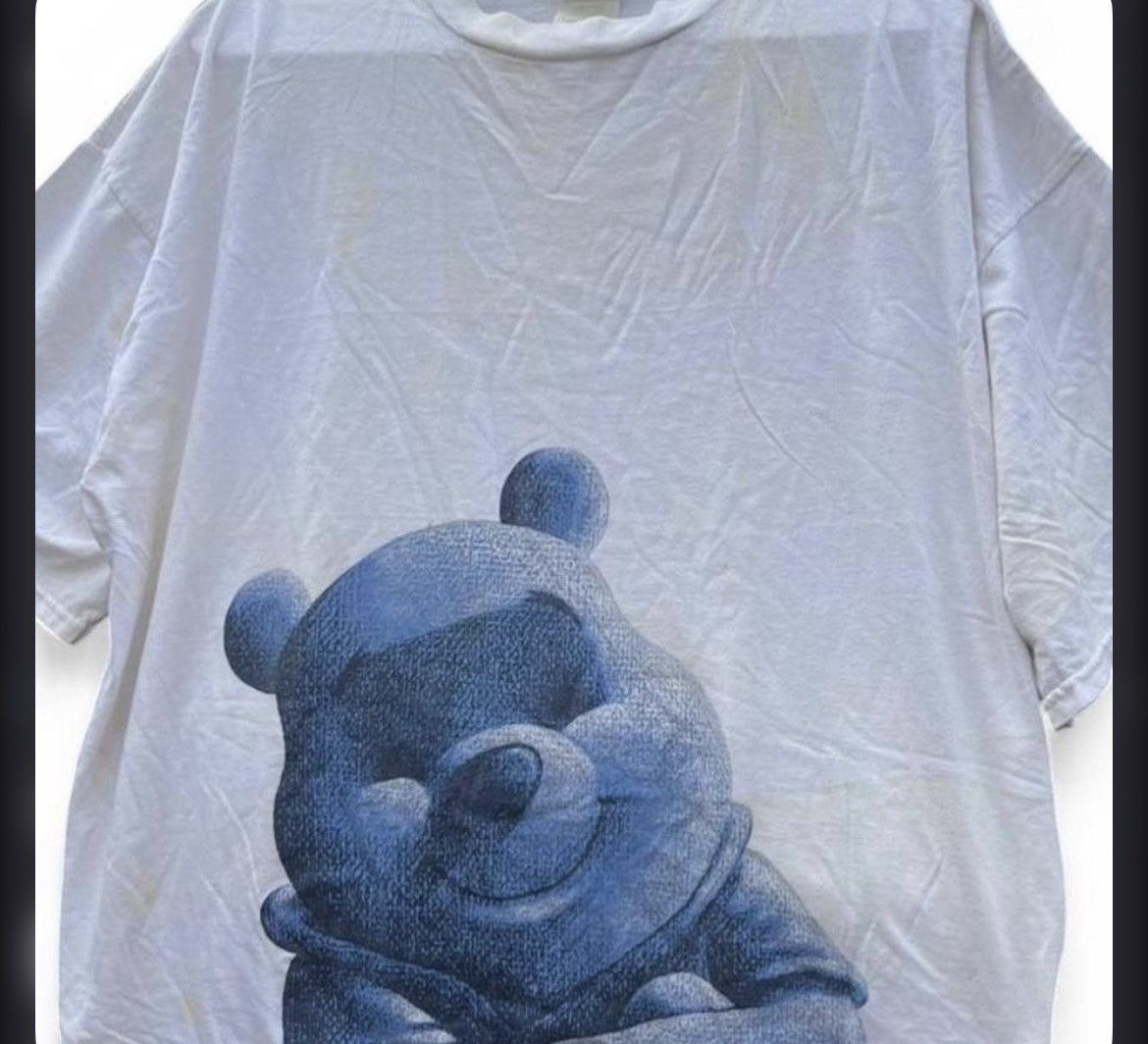 Disney Vintage 90s Disney Winnie the Pooh Big Face Tee | Distressed Size US XXL / EU 58 / 5 - 2 Thumbnail