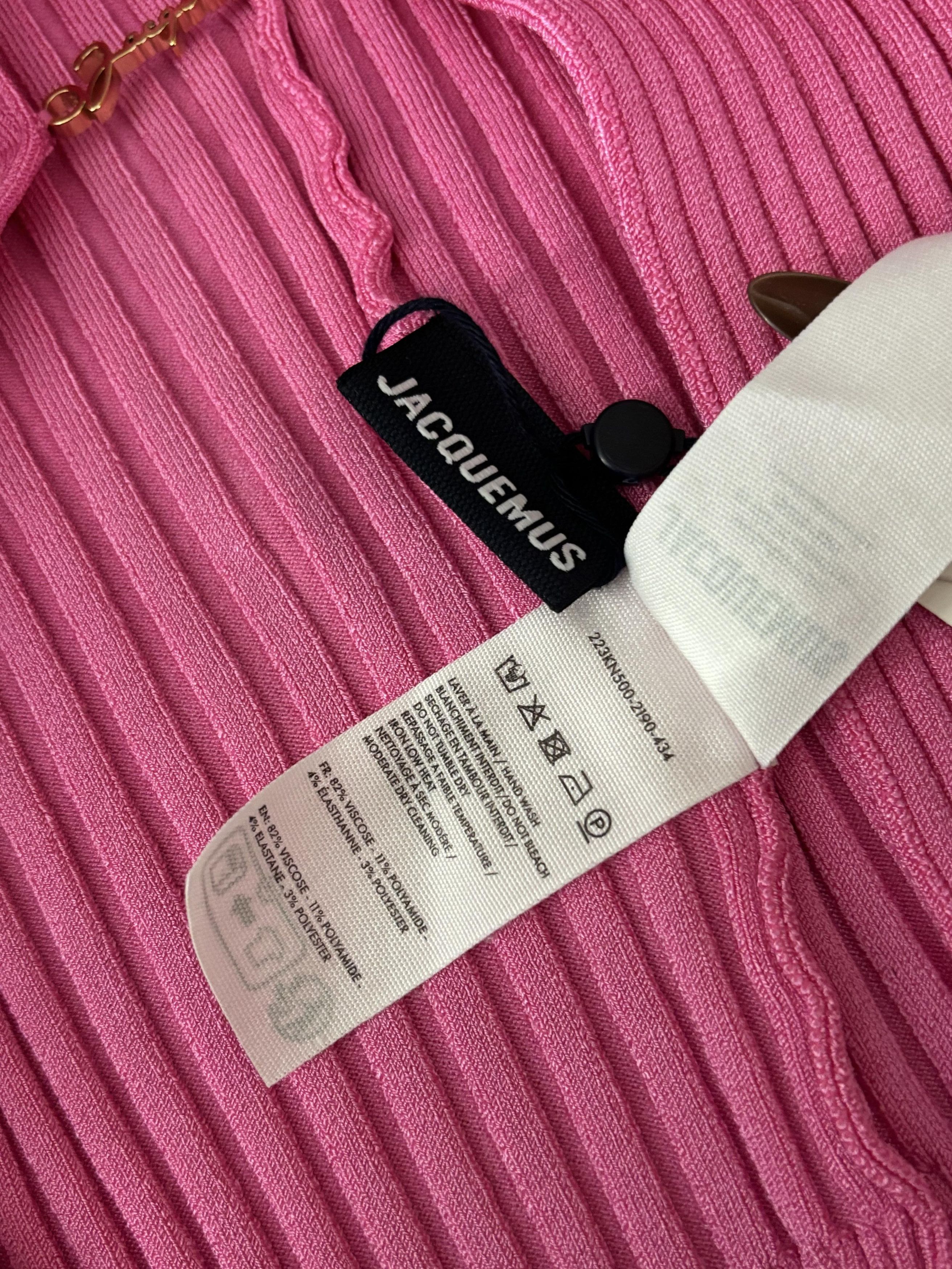 Jacquemus JACQUEMUS Le Maille Pralu Longue Cardigan Size XS / US 0-2 / IT 36-38 - 5 Thumbnail