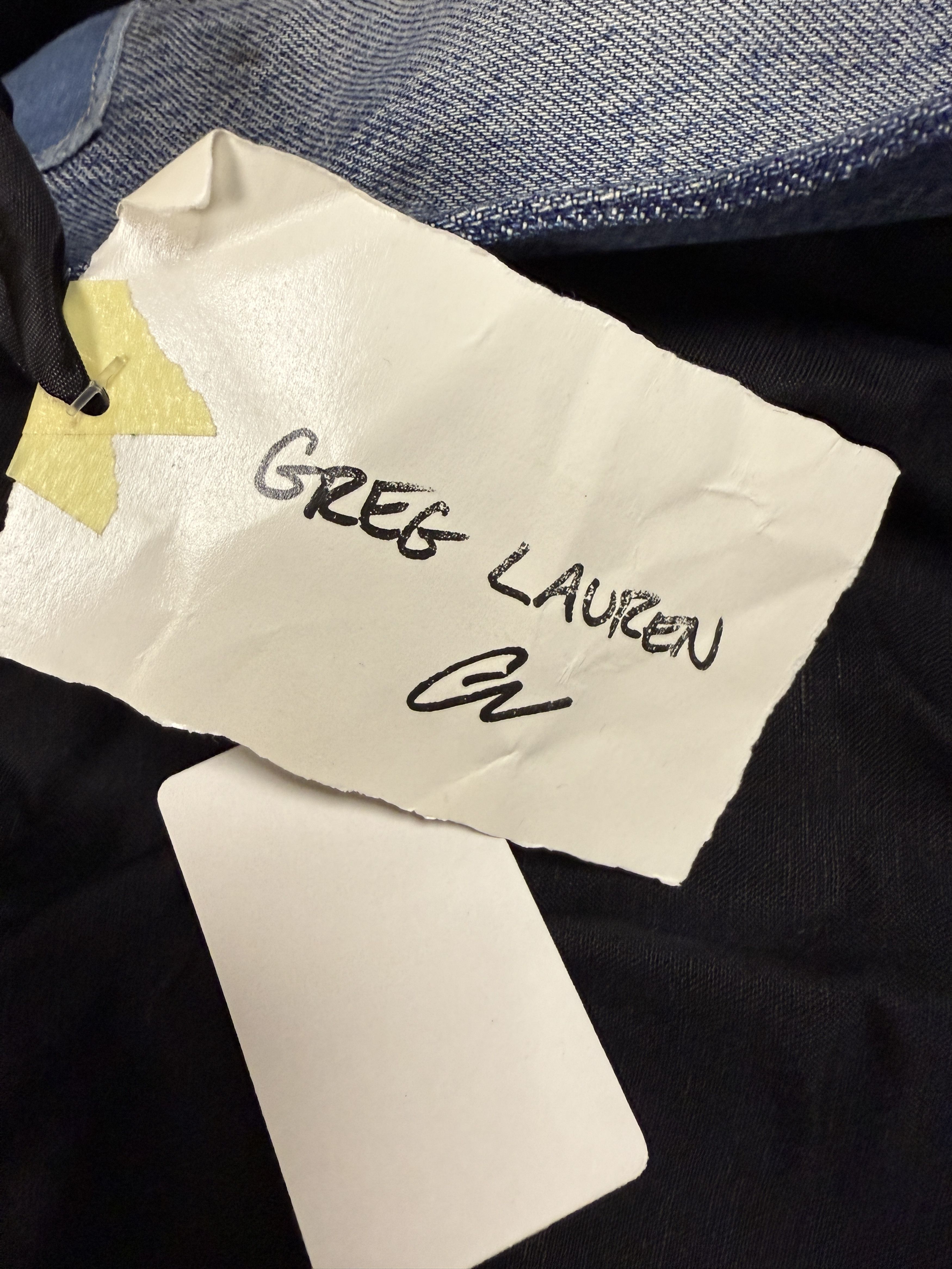 Greg Lauren $1995 Greg Lauren Black Linen Robe GL1 Size US L / EU 52-54 / 3 - 13 Thumbnail