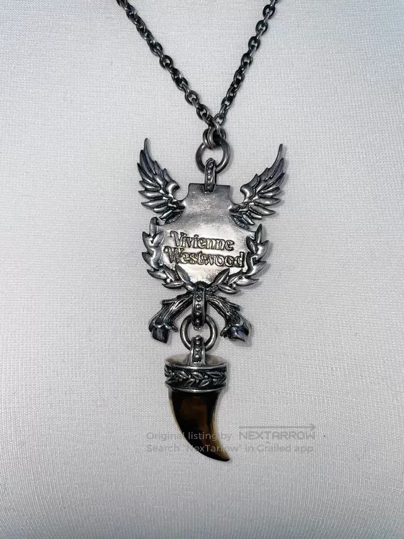 Vivienne Westwood Vivienne Westwood Wings and Horns Vintage Necklace Size ONE SIZE - 3 Thumbnail