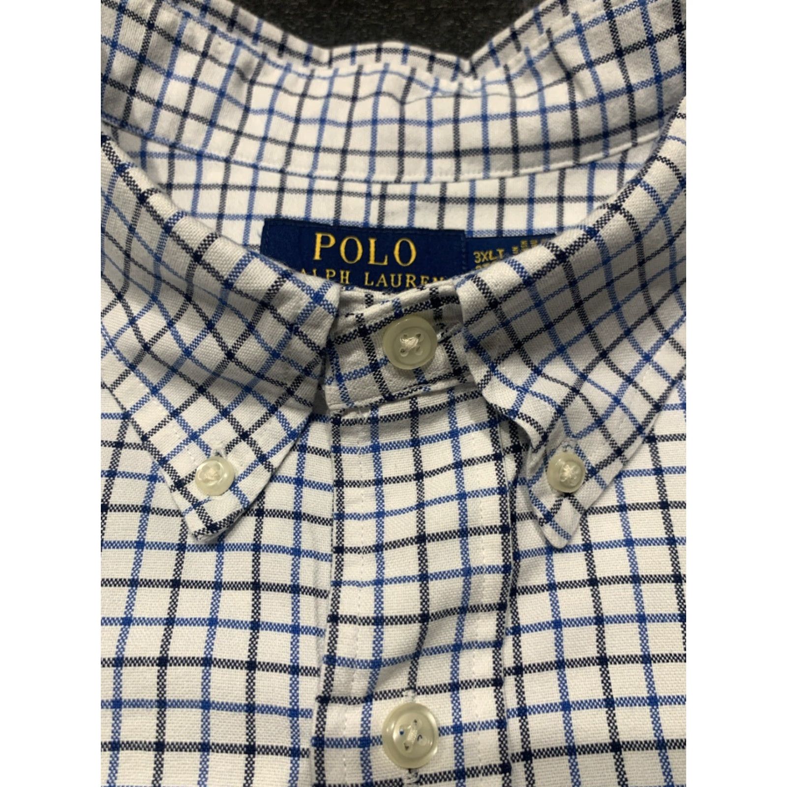 Ralph Lauren Ralph Lauren Button-Down Shirt Men 3XLT Multicolor Plaid Cotton Button-Up Collared Long Sleeve Size US XXL / EU 58 / 5 - 4 Thumbnail