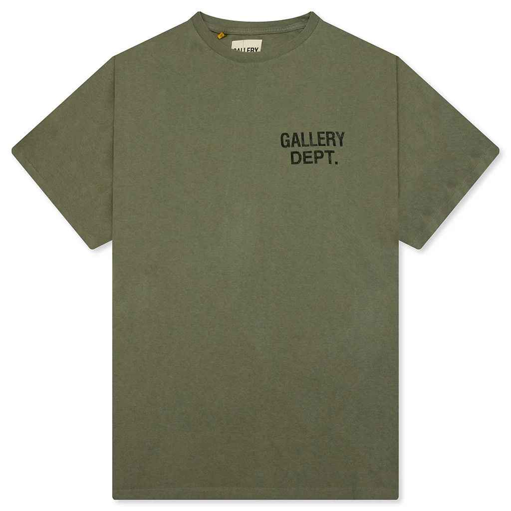 Gallery Dept Souvenir Logo T-shirt in Green