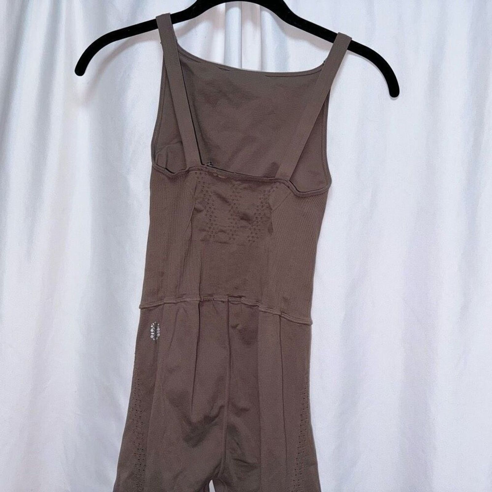Free People Free People Good Karma High-Neck Brown Jumpsuit | Sz XS/S Size 27" / US 4 / IT 40 - 5 Thumbnail