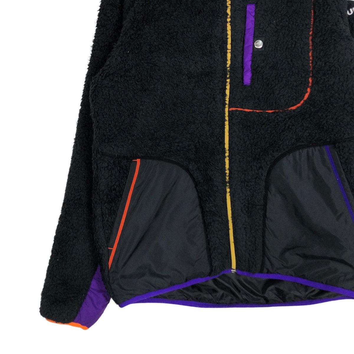 Japanese Brand 📌Bomber Jacket Fleece Sherpa Umbro Multi Colour Design Size US L / EU 52-54 / 3 - 5 Thumbnail