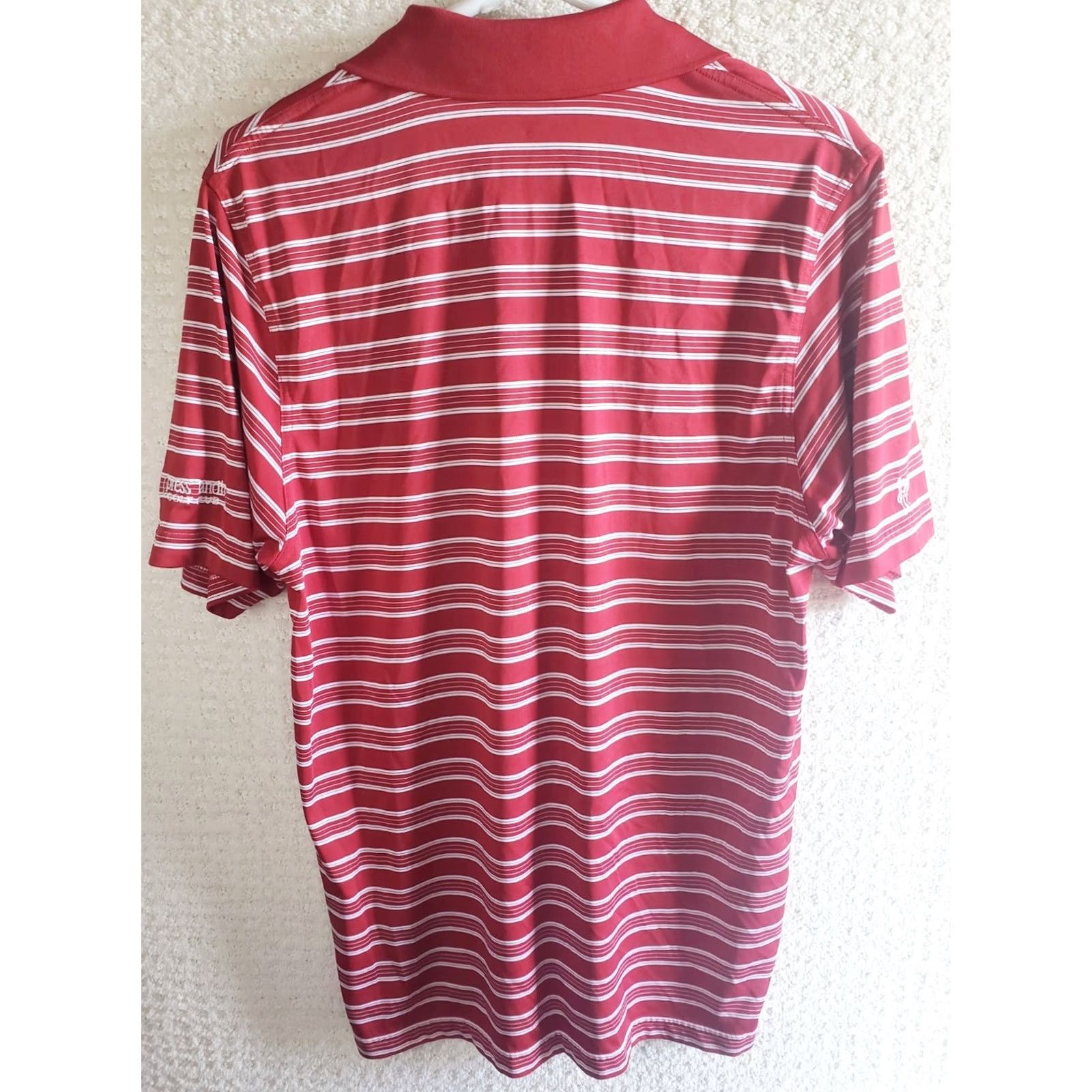 Vintage Ashworth Polo Shirt Red Striped Short Sleeve M Men Golf Pullover Collared Beach Casual Activewear P.. Size US M / EU 48-50 / 2 - 6 Thumbnail