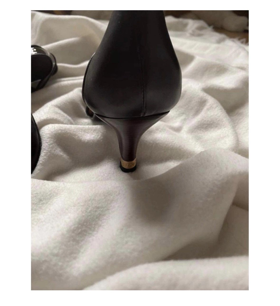 Versace × Vintage Leather Heels Gianni Versace Size US 6 / IT 36 - 5 Thumbnail