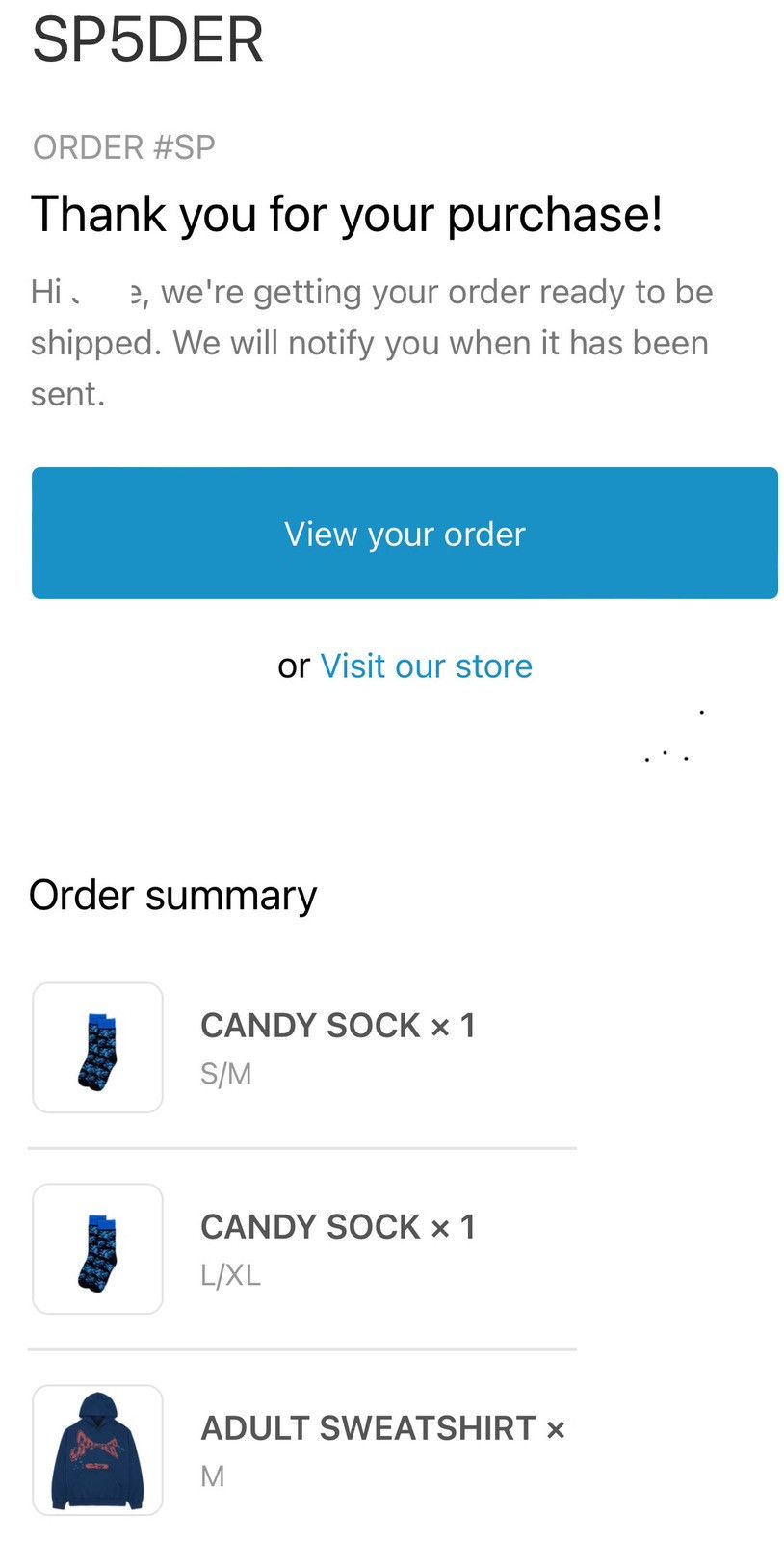 Sp5der SP5DER Adult Sweatshirt Hoodie & Sweatpants (Full suit) Size US M / EU 48-50 / 2 - 20 Thumbnail