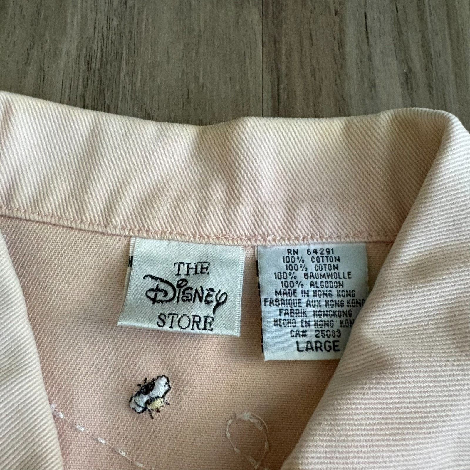 Disney × Vintage Vintage Disney Winnie The Pooh Denim Jacket Women's Size L Size L / US 10 / IT 46 - 6 Thumbnail