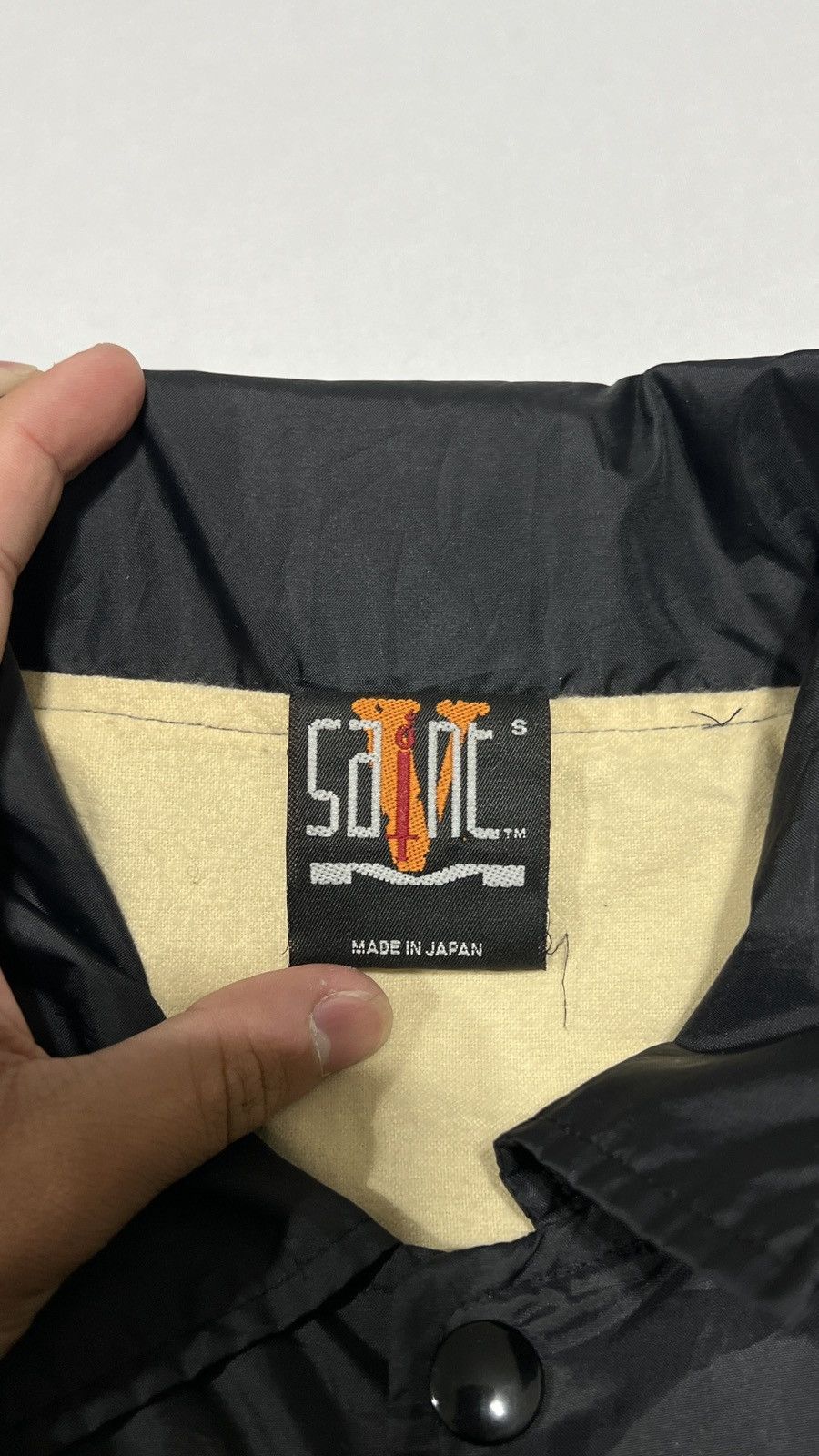 Saint Michael × Vlone Saint Michael x Vlone Coach Black Jacket Size US S / EU 44-46 / 1 - 8 Thumbnail