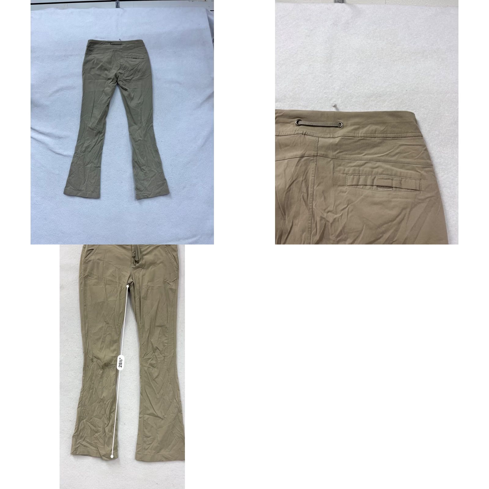 Vintage Columbia Pants Omni-Shield Advanced Repellency Khaki 2 Short Womens Regular Khaki Nylon Polyester Size 26" / US 2 / IT 38 - 8 Thumbnail