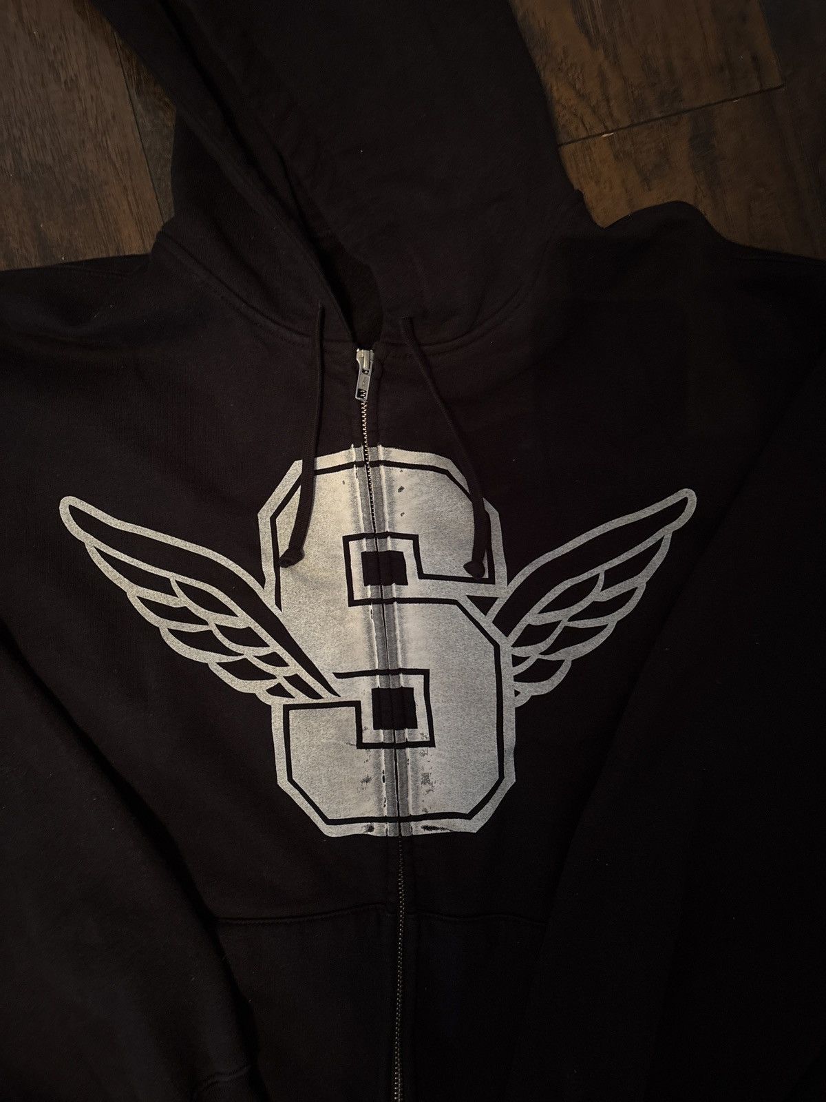 トップス supreme wings zip black L Supreme Wings Zip Up Hooded Sweatshirt Black Men's - SS25 - US
