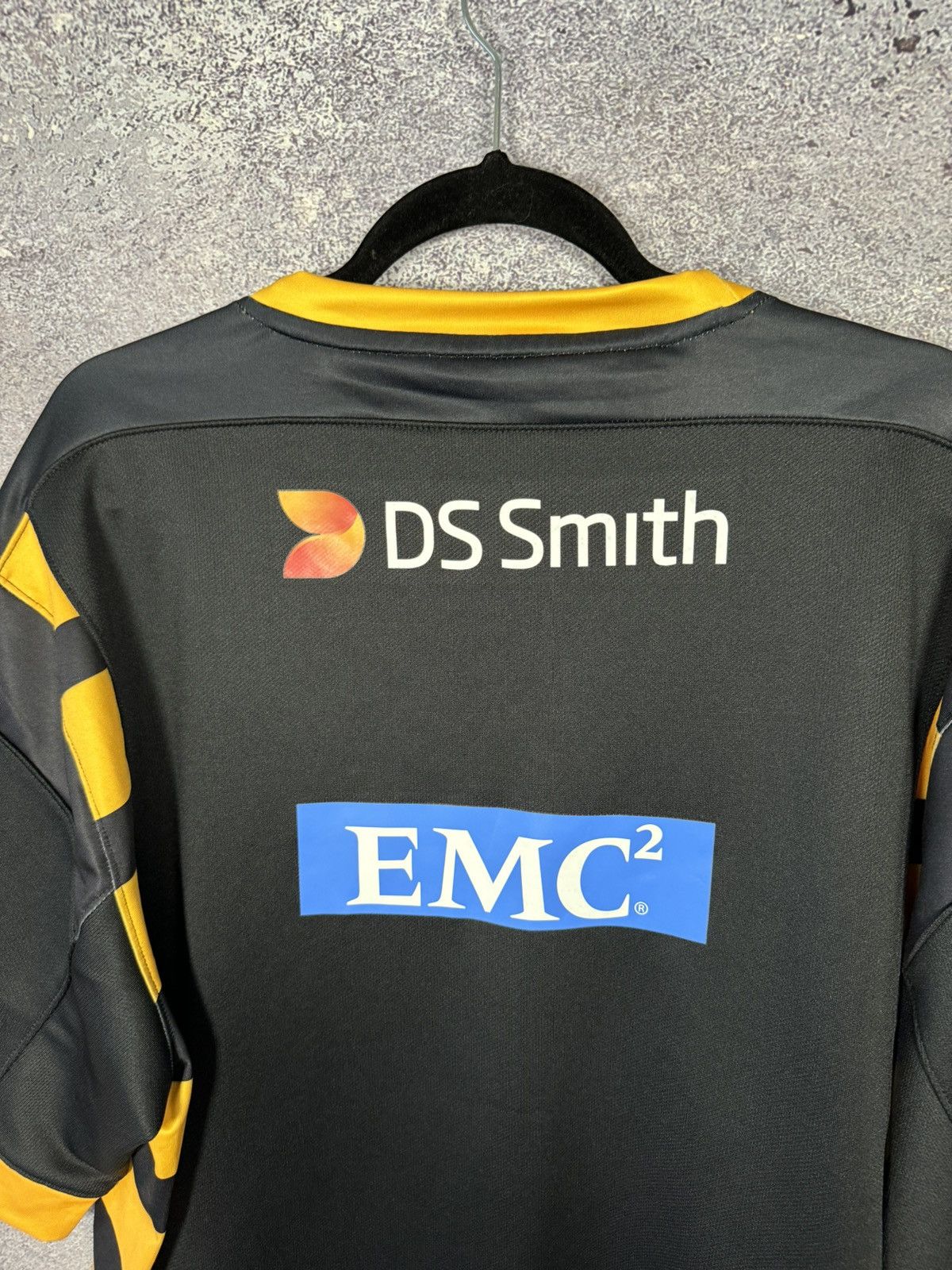 Under Armour Wasps Rugby Shirt XL Home 2015/16 Under Armour Jersey Size US XL / EU 56 / 4 - 16 Thumbnail
