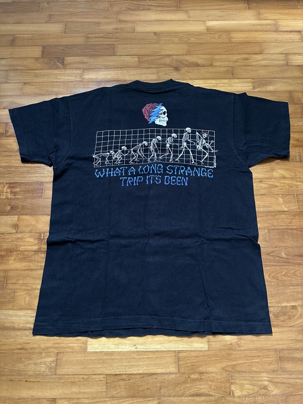 Vintage Vintage Grateful Dead Evolution T-Shirt Size US XL / EU 56 / 4 - 2 Thumbnail