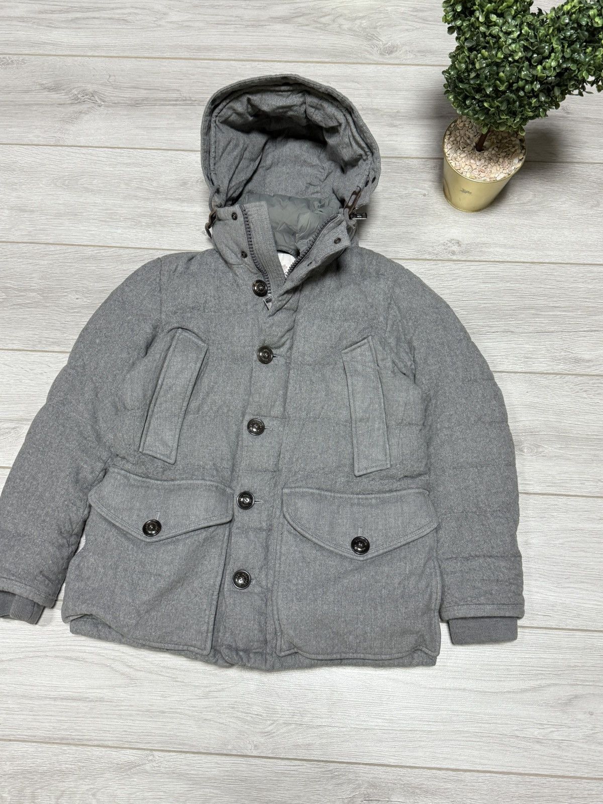 Moncler Moncler Rethel wool puffer jacket maya montgenevre cluny Size US L / EU 52-54 / 3 - 2 Thumbnail