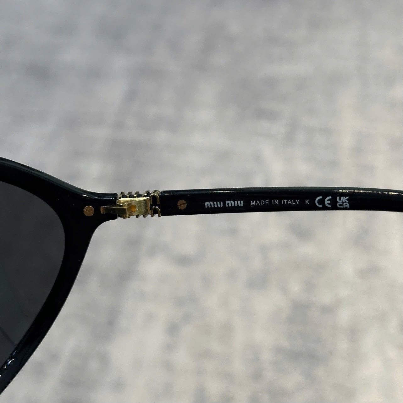 Miu Miu MIU MIU 0MU 1AB5S0 Size ONE SIZE - 5 Thumbnail