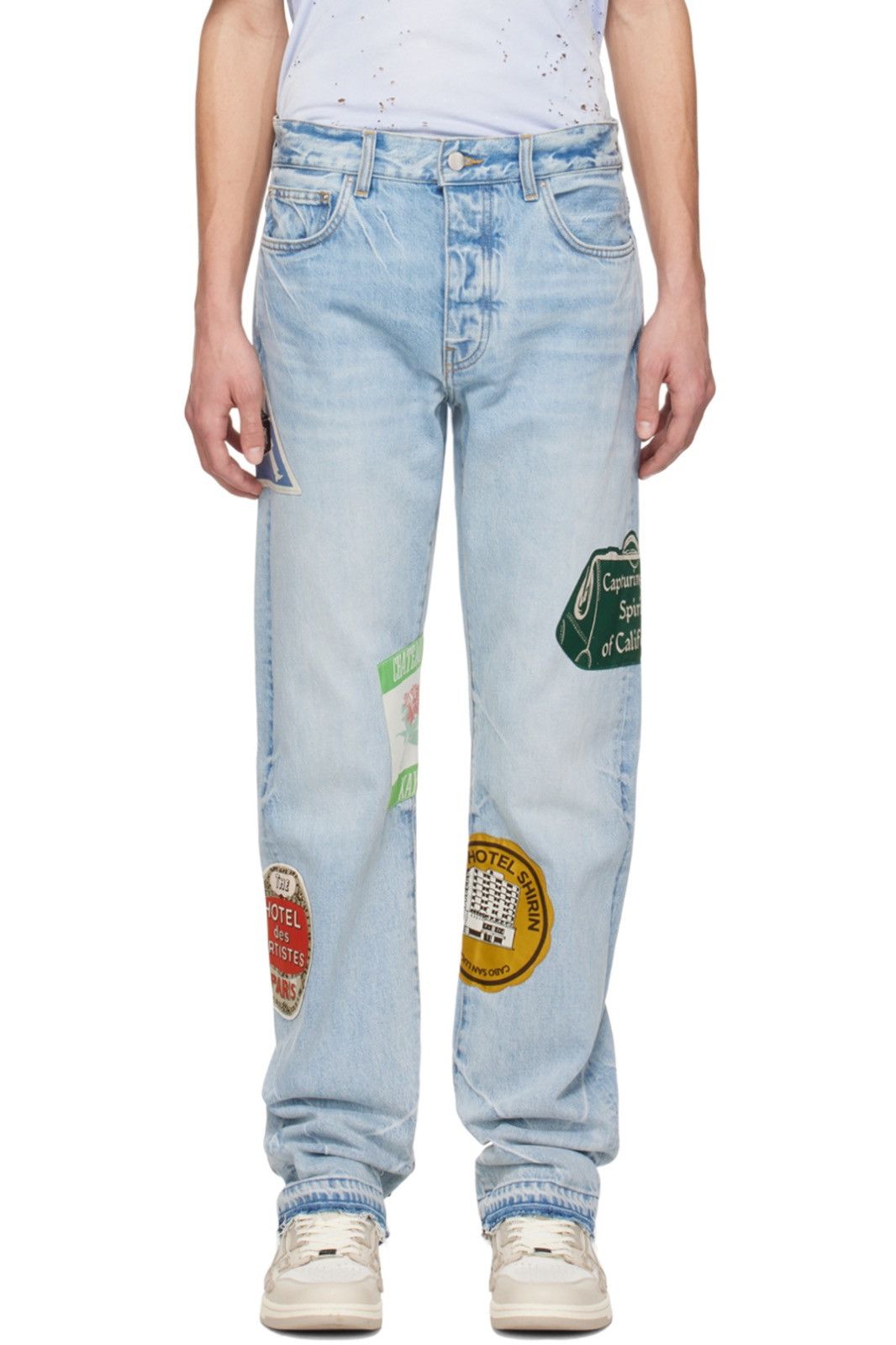Amiri AMIRI Travel Patch Denim Size US 38 / EU 54 - 1 Thumbnail