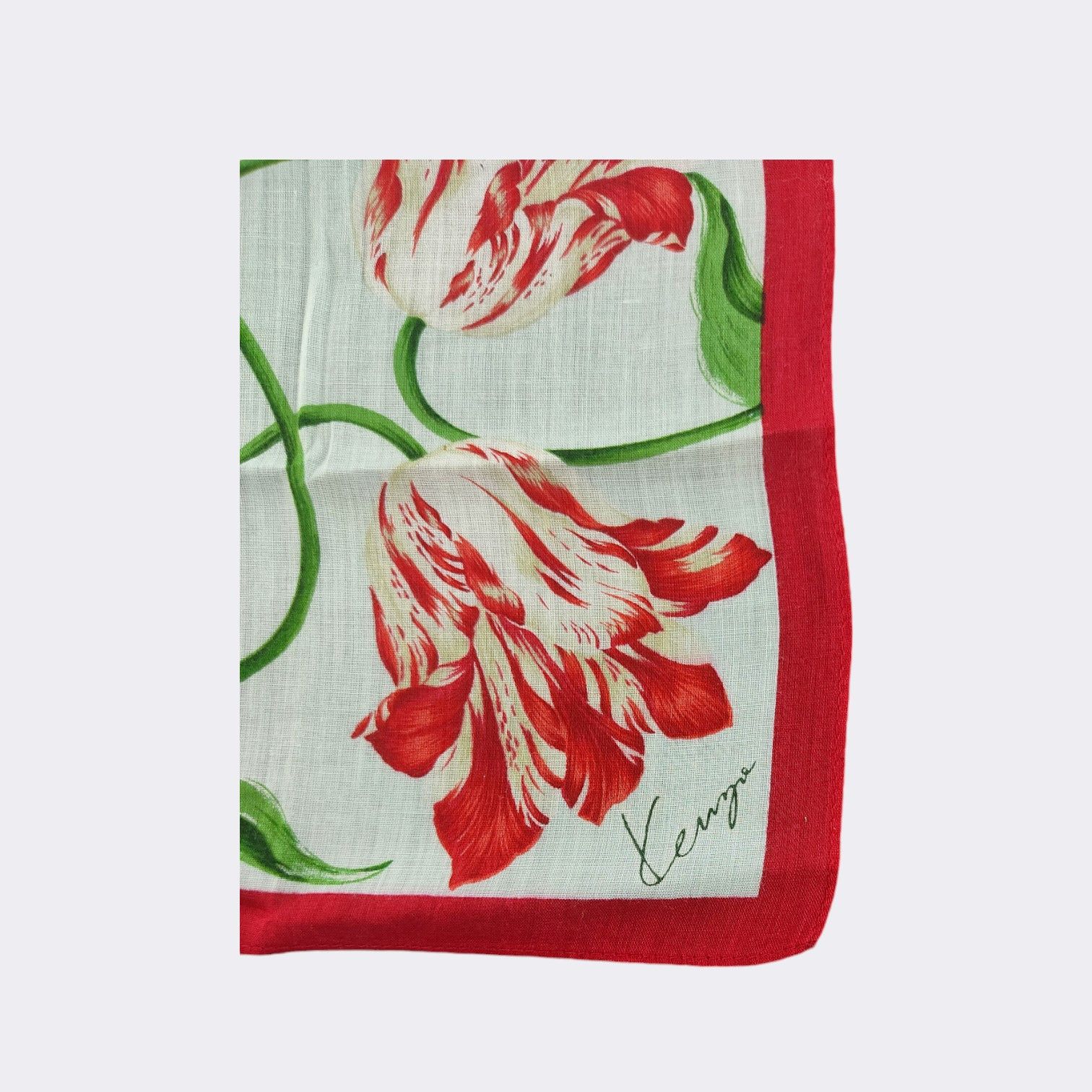 Kenzo Vintage Kenzo Handkerchief Neckerchief Bandana H057E Size ONE SIZE - 3 Thumbnail