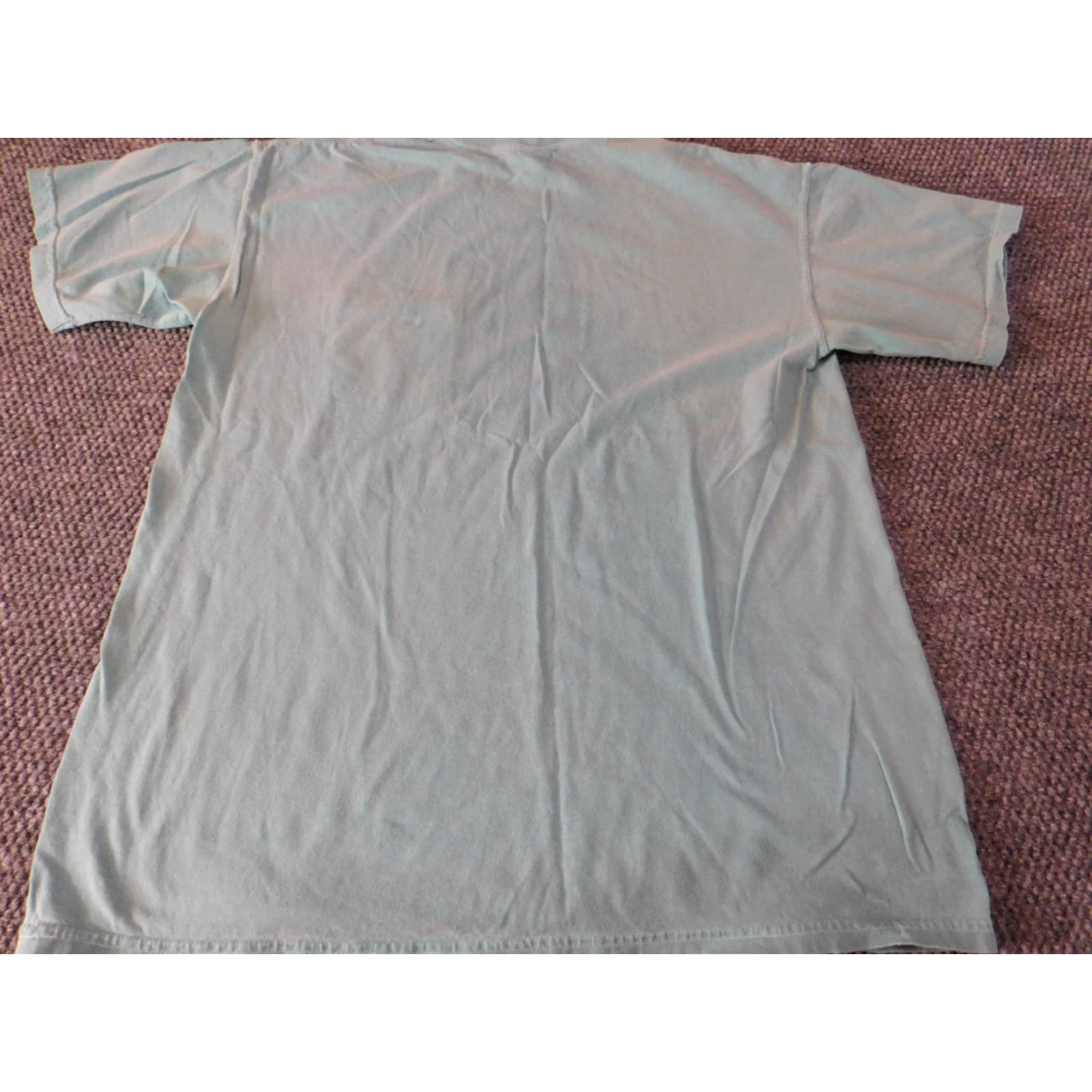 Comfort Colors Comfort Colors Mens Shirt L blue Crew Short Sleeve Pocket T-Shirt Classic Logo Cotton Knit Modern Regular Mens Size US L / EU 52-54 / 3 - 7 Thumbnail