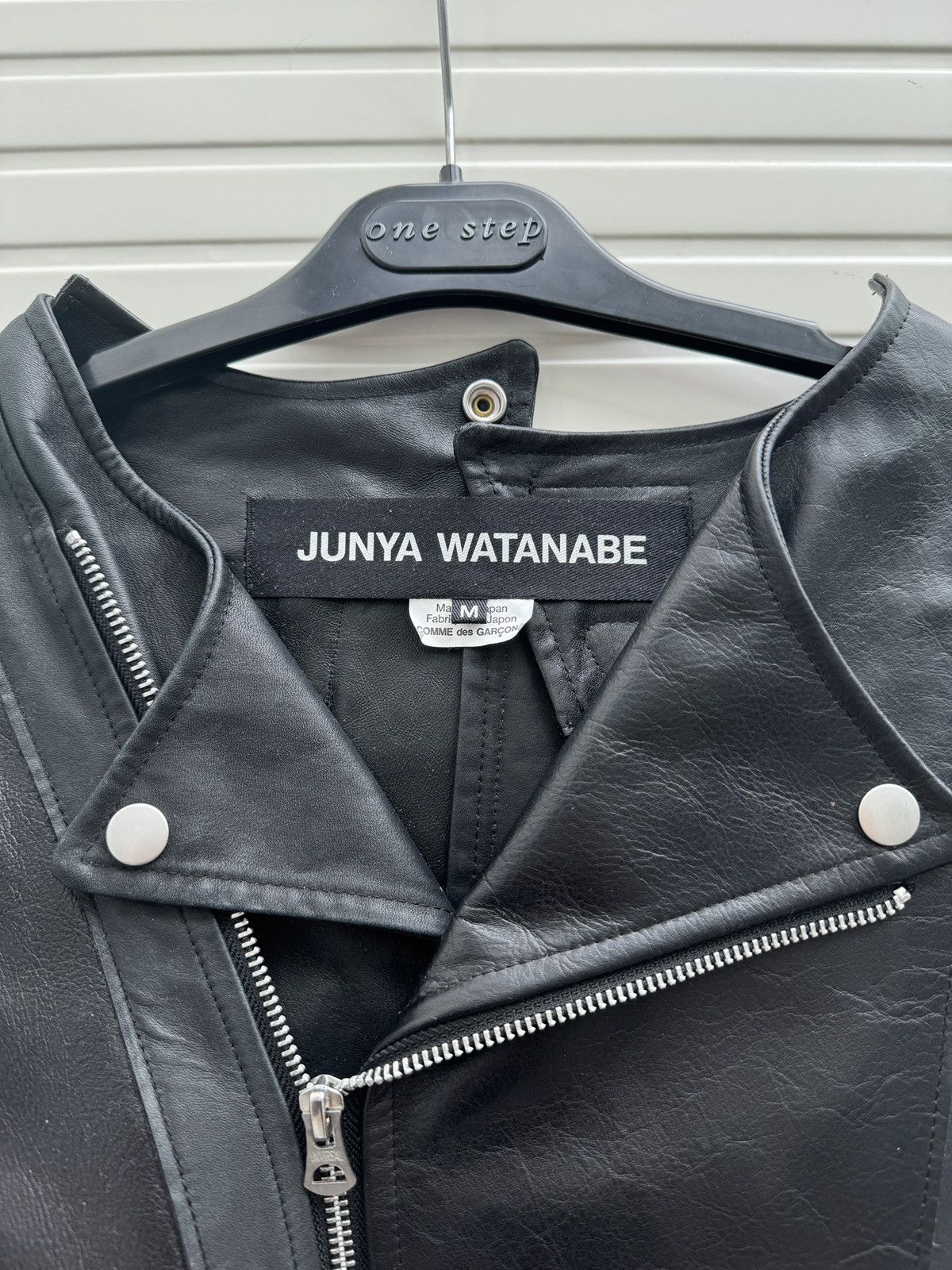 Comme des Garcons × Comme des Garcons Homme Plus × Junya Watanabe Junya Watanabe Comme des Garçons Leather Jacket Perfecto Size US M / EU 48-50 / 2 - 4 Thumbnail