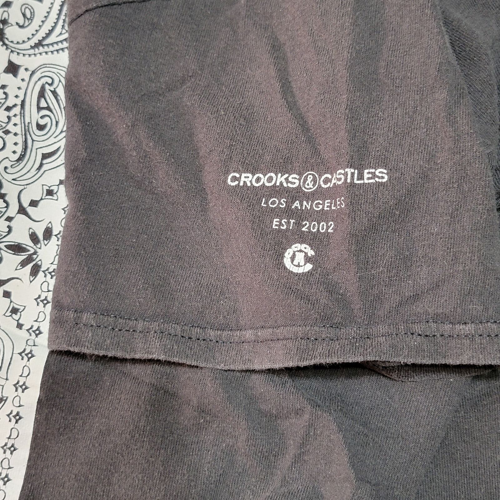 Other VINTAGE Death Row Records Tee "Crooks & Castles" (2002)- Med Size US M / EU 48-50 / 2 - 3 Thumbnail