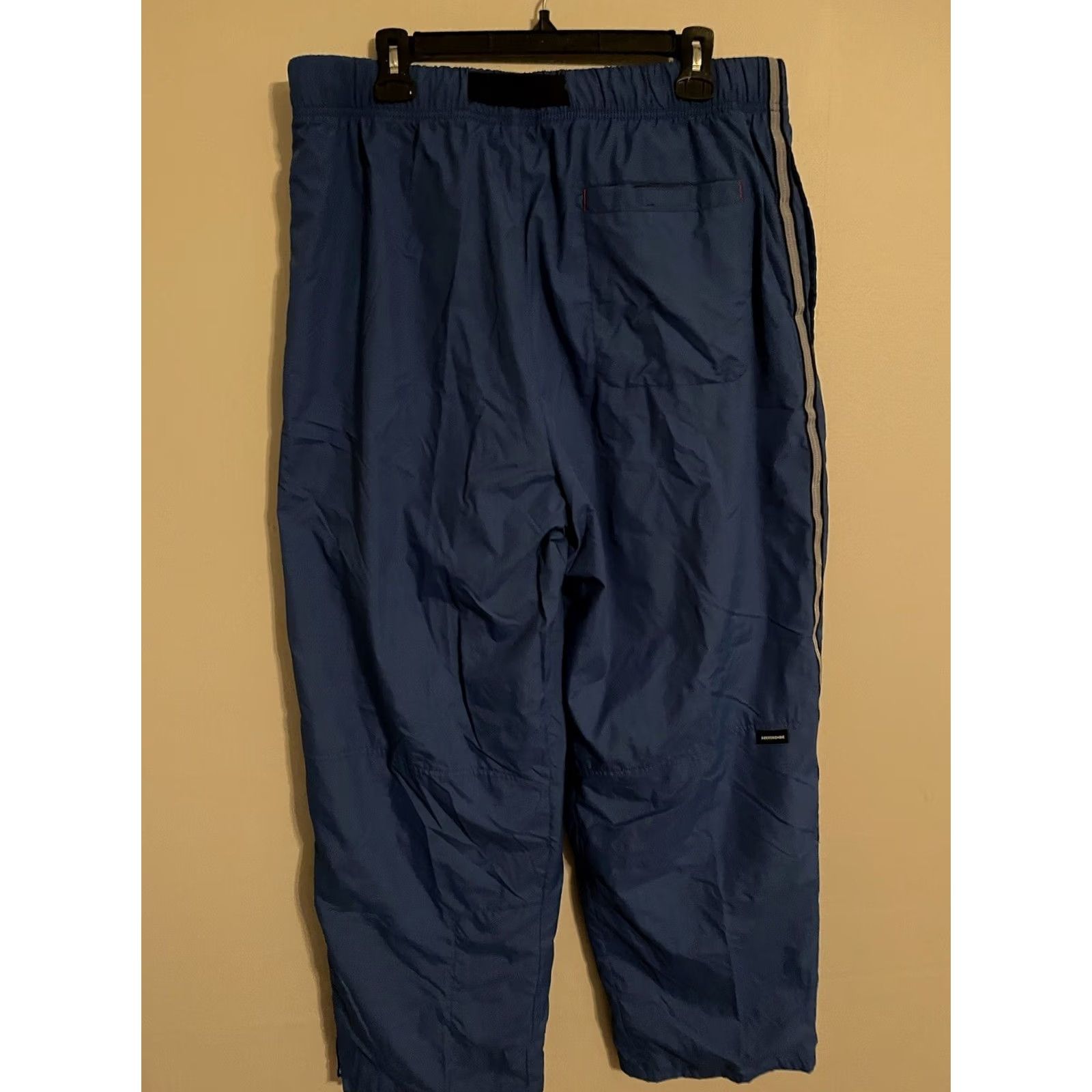 Abercrombie & Fitch VINTAGE Abercrombie & Fitch Gym Issue Blue Lined Track Pants Men XL Regular 31in Inseam Size US 36 / EU 52 - 4 Thumbnail