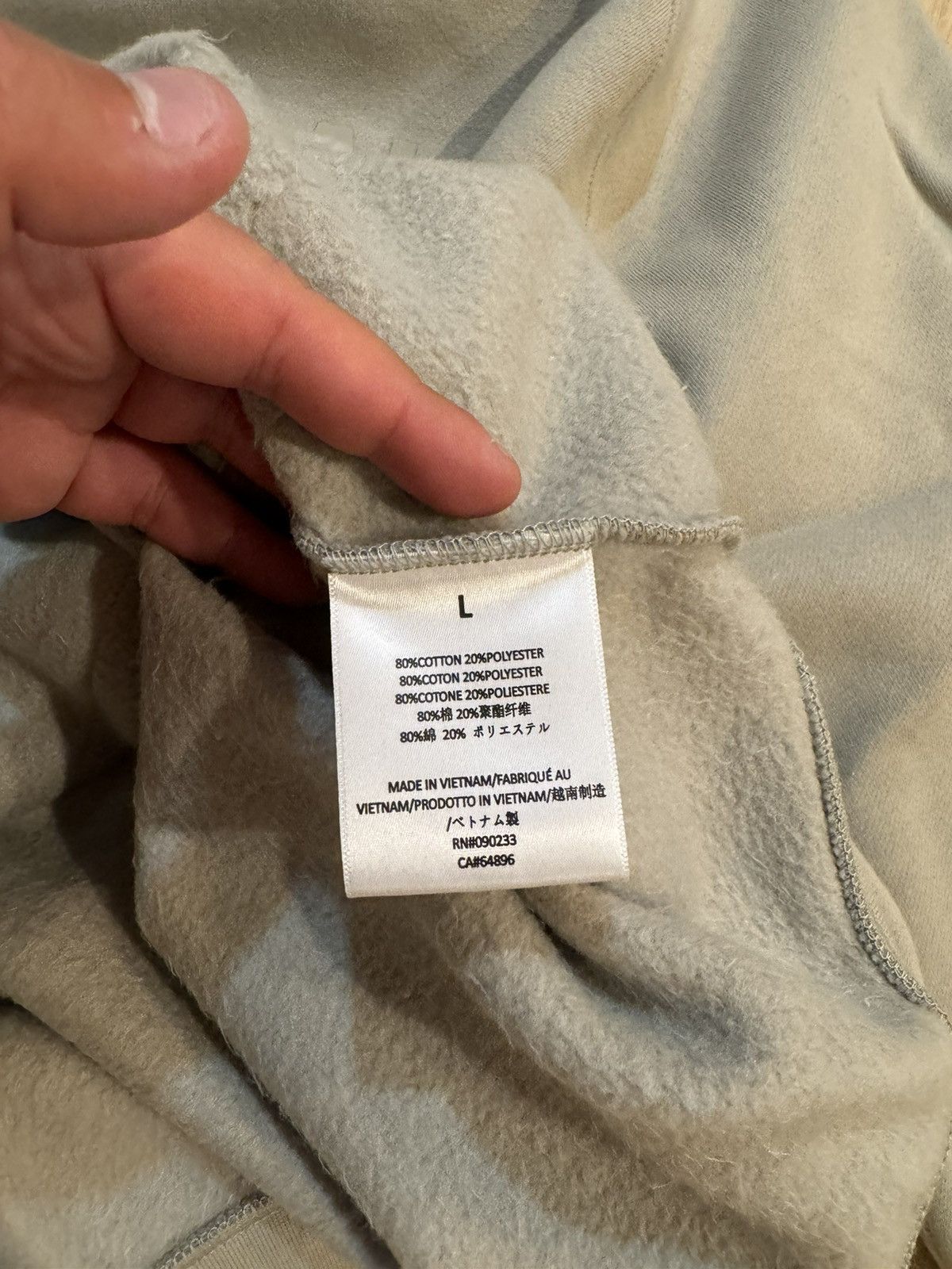 Essentials 🔥300$ Essentials Fear of God Pullover Ess Seal Fleece Hoodie Size US L / EU 52-54 / 3 - 10 Thumbnail