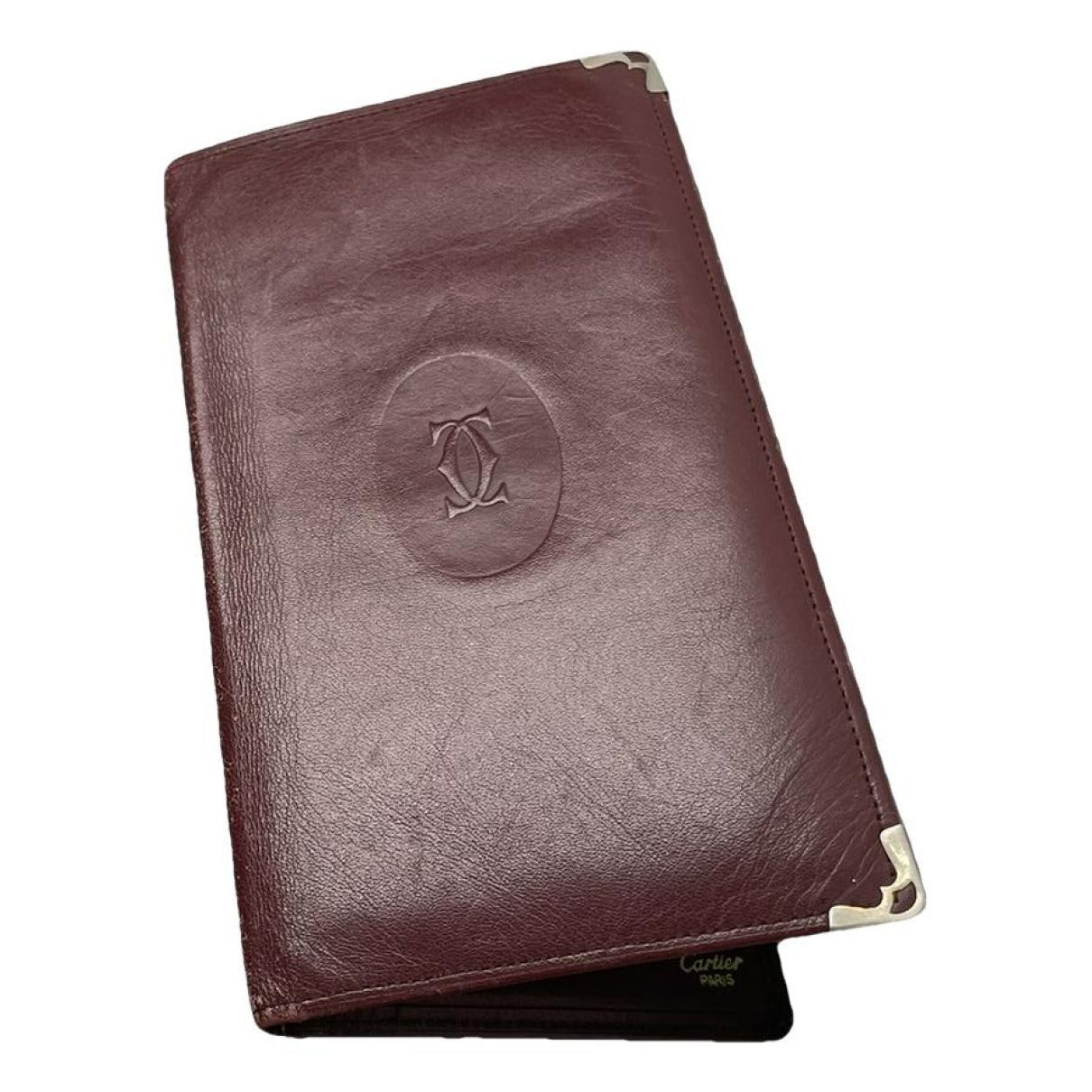Cartier Burgundy Patent Leather Purse Size ONE SIZE - 1 Thumbnail