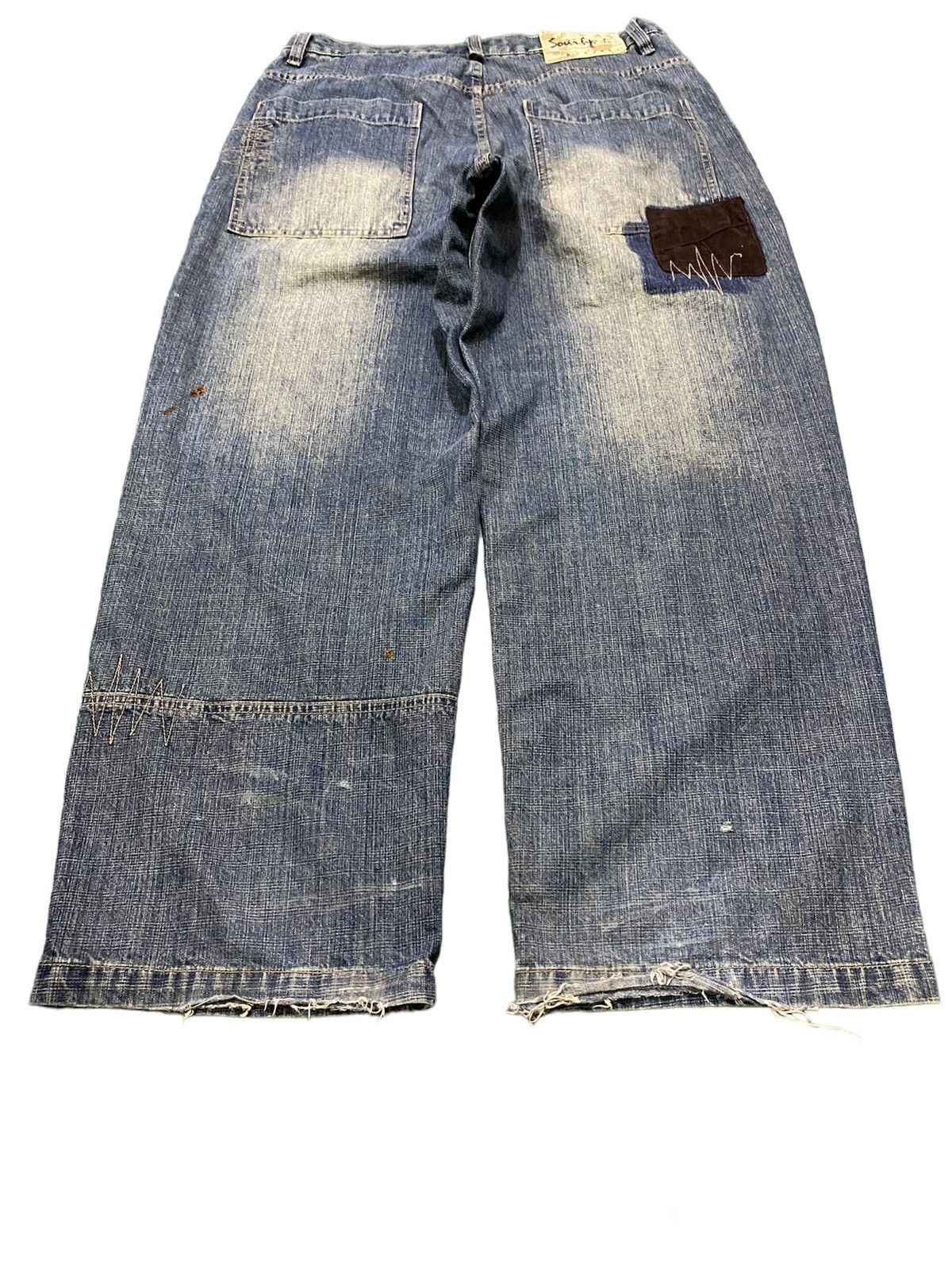 JNCO × Southpole Southpole Y2K Baggy Patchwork Jeans Size US 36 / EU 52 - 4 Thumbnail