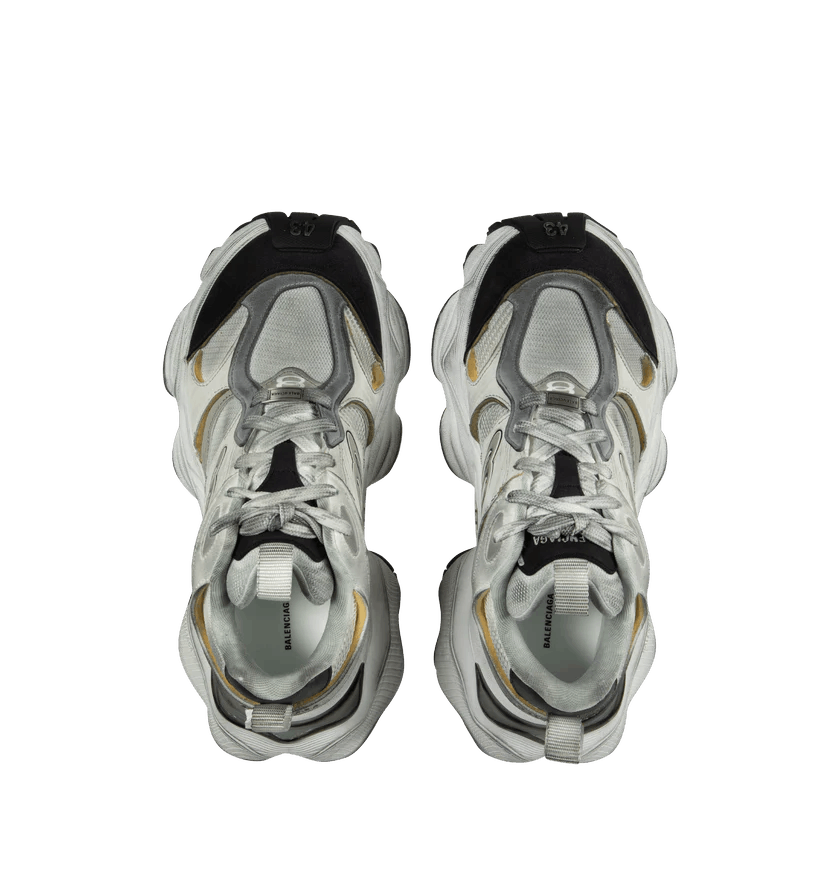 Balenciaga o1h1sh11224 Cargo Sneaker in White/Grey Size US 12 / EU 45 - 2 Thumbnail