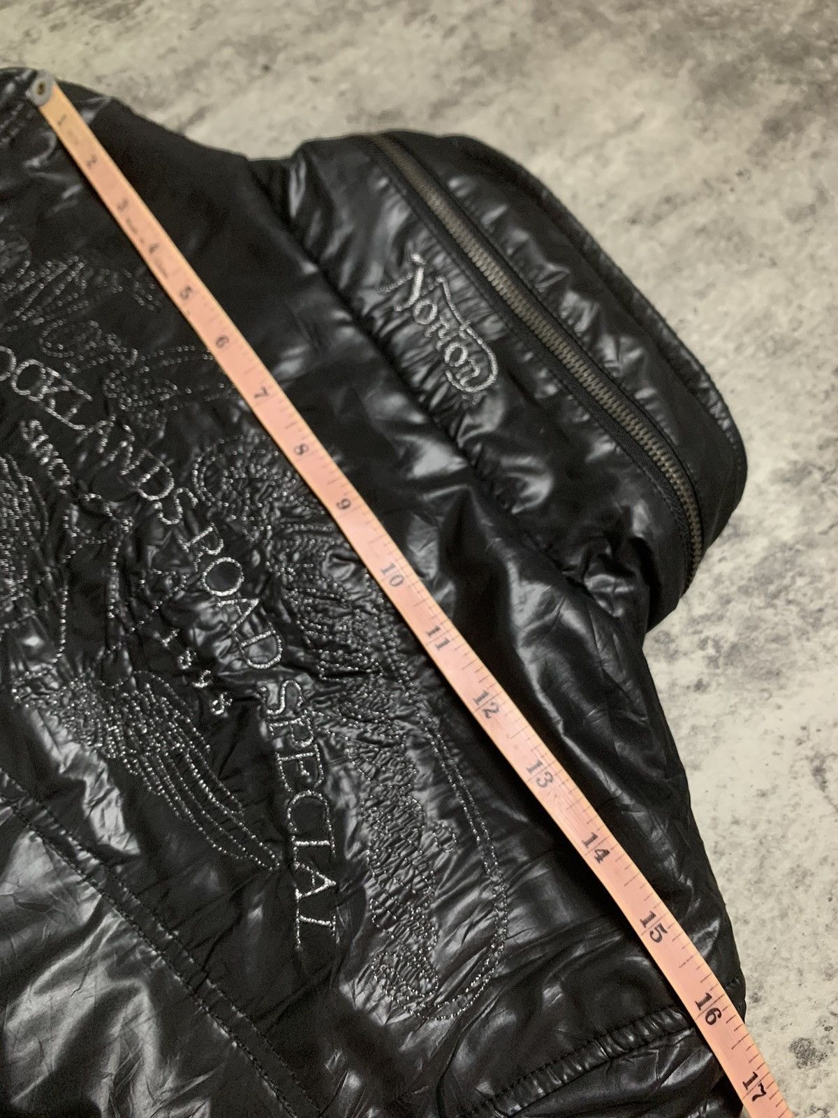 Japanese Brand Norton Embroidered Vkei Style Puffer Rocker Jacket Size US M / EU 48-50 / 2 - 16 Thumbnail