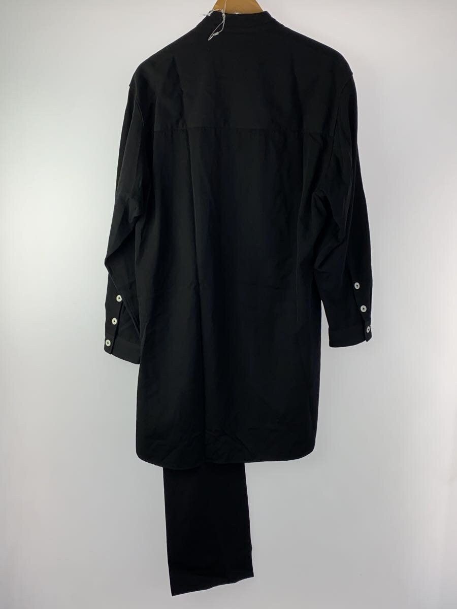 Yohji Yamamoto yohji yamamoto POUR HOMME/wool/BLK/ Long sleeve shirt Size US M / EU 48-50 / 2 - 2 Thumbnail