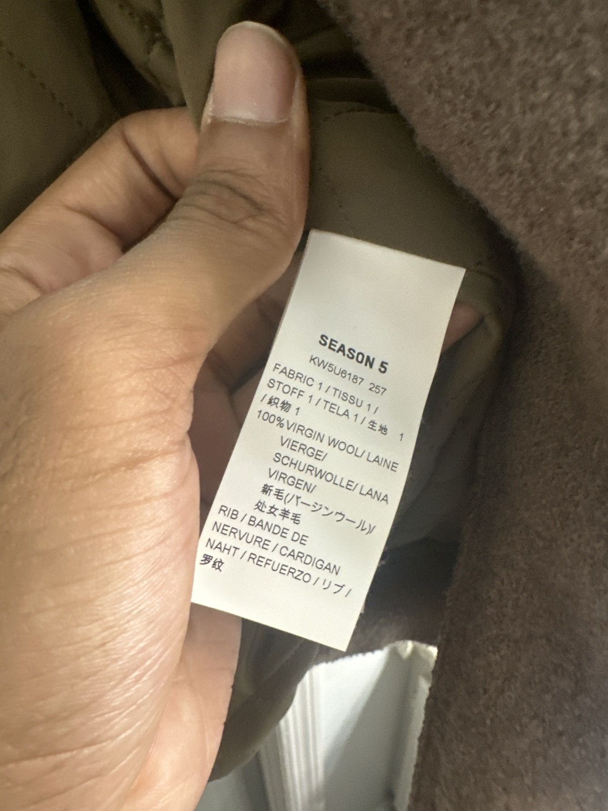 Yeezy Season 5 Calabasas Varsity Bomber Size US M / EU 48-50 / 2 - 3 Thumbnail