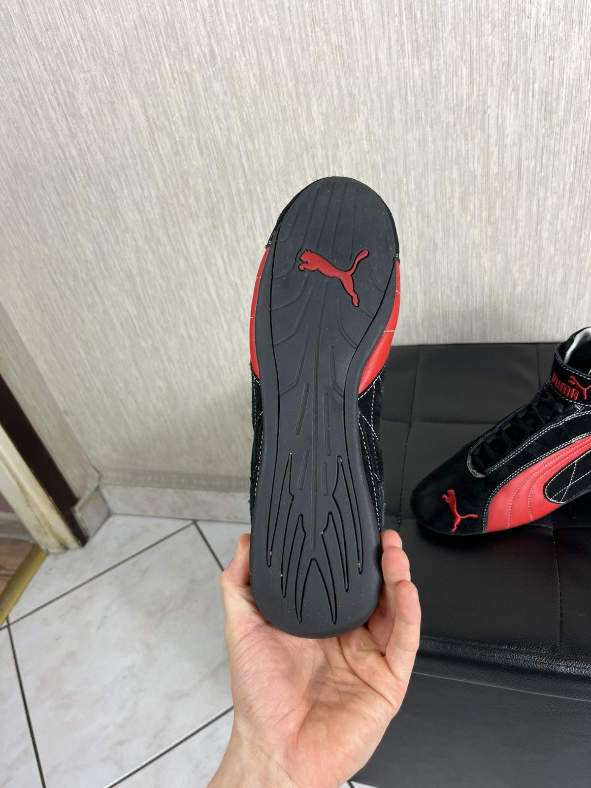 Puma × Vintage Vintage Puma y2k speed cat high racing ferrari sneaker shoes Size US 7.5 / EU 40-41 - 12 Thumbnail