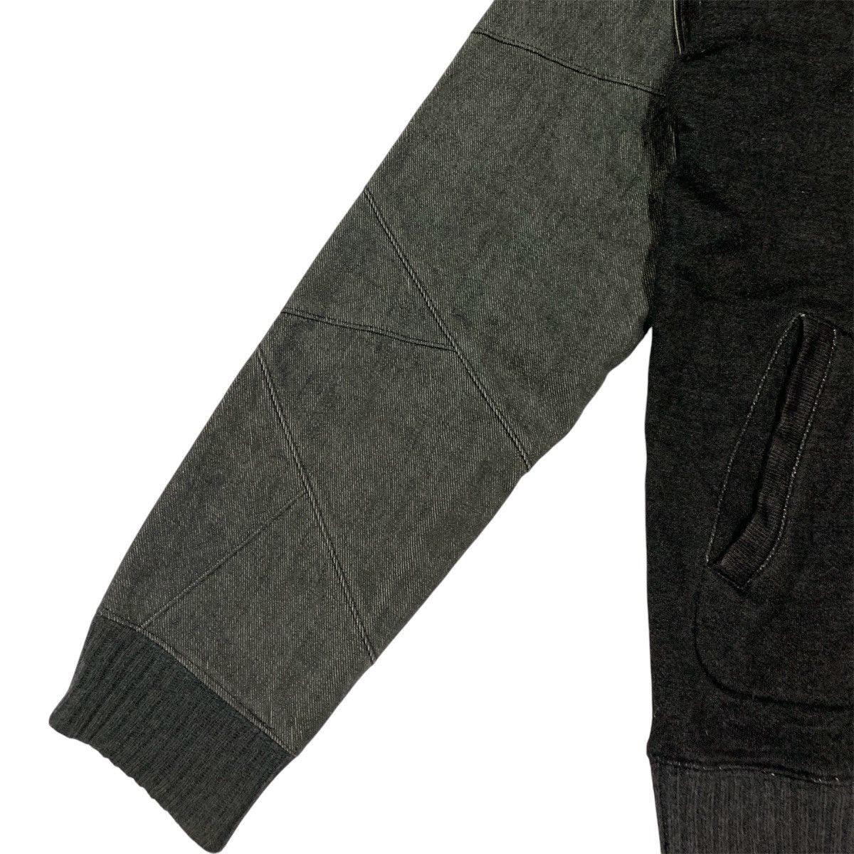 ABAHOUSE Abahouse Nordic Rescue Patchworks Denim Zipper Jacket Size US M / EU 48-50 / 2 - 6 Thumbnail