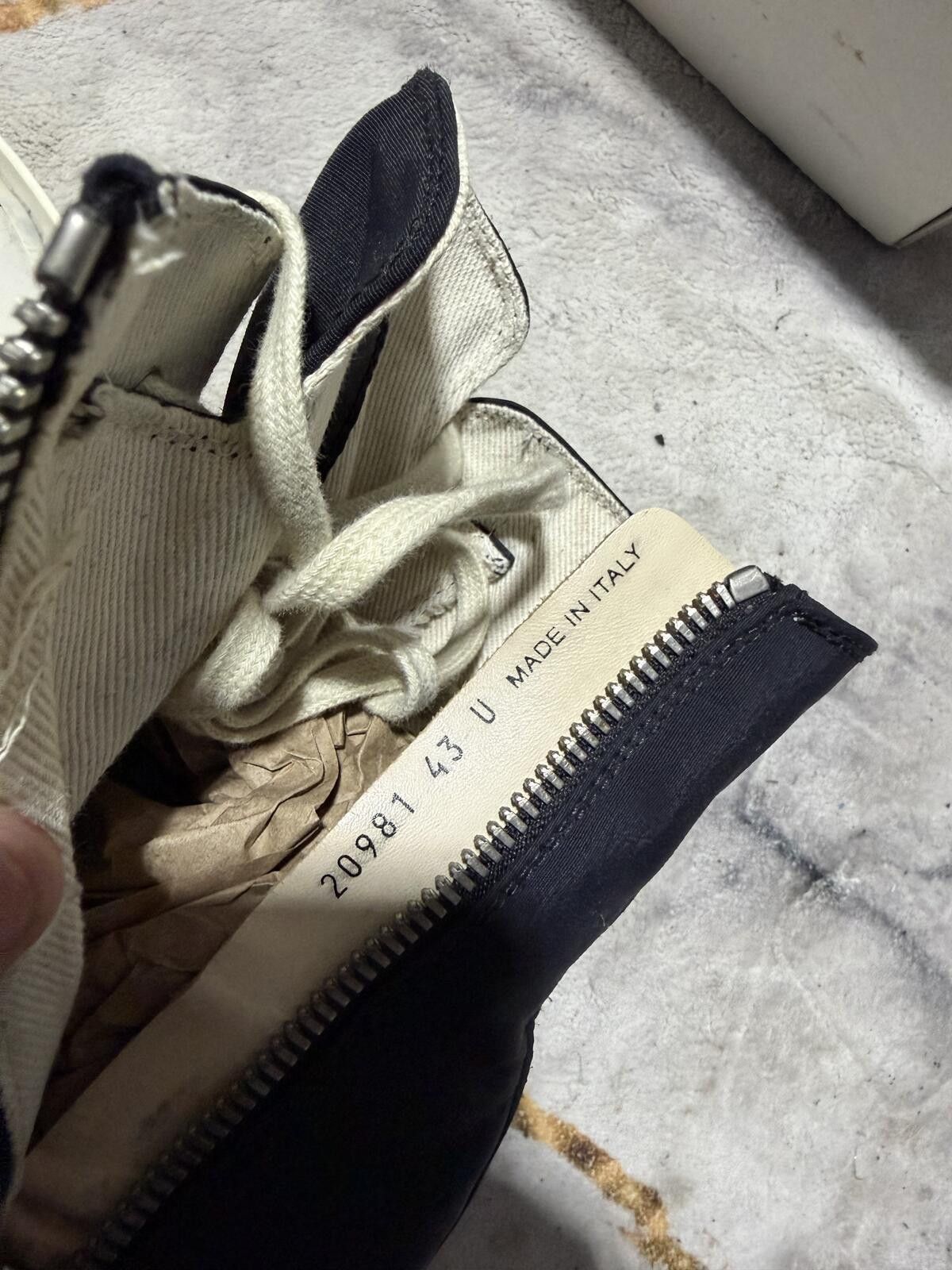 Rick Owens Rick Owens DRKSHDW Nylon Highs Black - Sz 10M Size US 10 / EU 43 - 7 Thumbnail