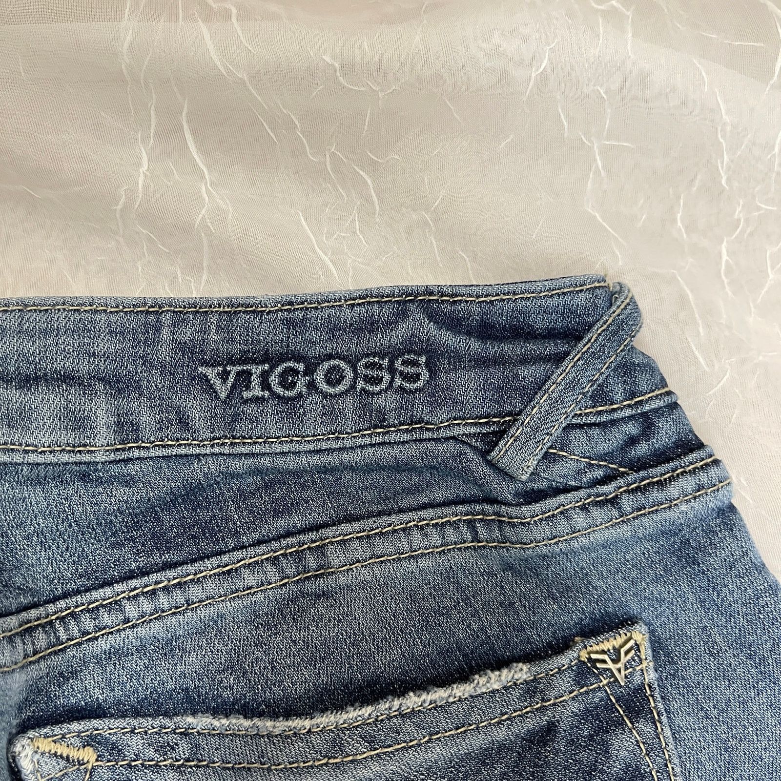 Other Vigoss The Thompson Tomboy Ripped Skinny Denim Jeans Size 26 Size 26" / US 2 / IT 38 - 11 Thumbnail