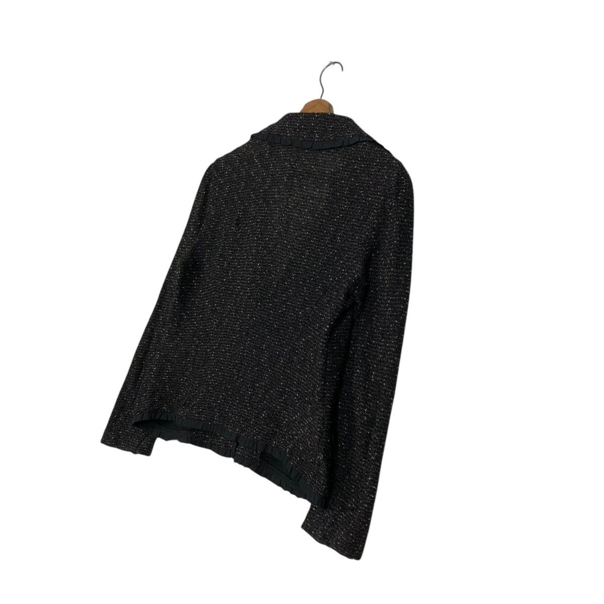 Hiroko Koshino Homme 🔥VINTAGE TWEED JACKET HIROKO KOSHINO Size M / US 6-8 / IT 42-44 - 12 Thumbnail