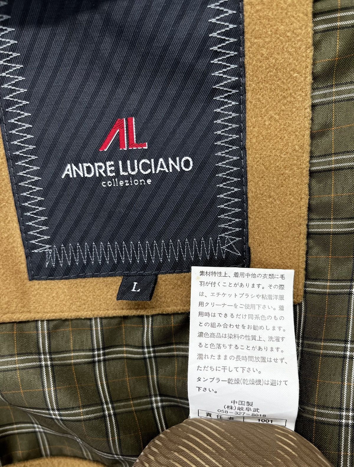 Andreluciano Vintage Andreluciano Rare Zip Up Jacket Size US L / EU 52-54 / 3 - 8 Thumbnail