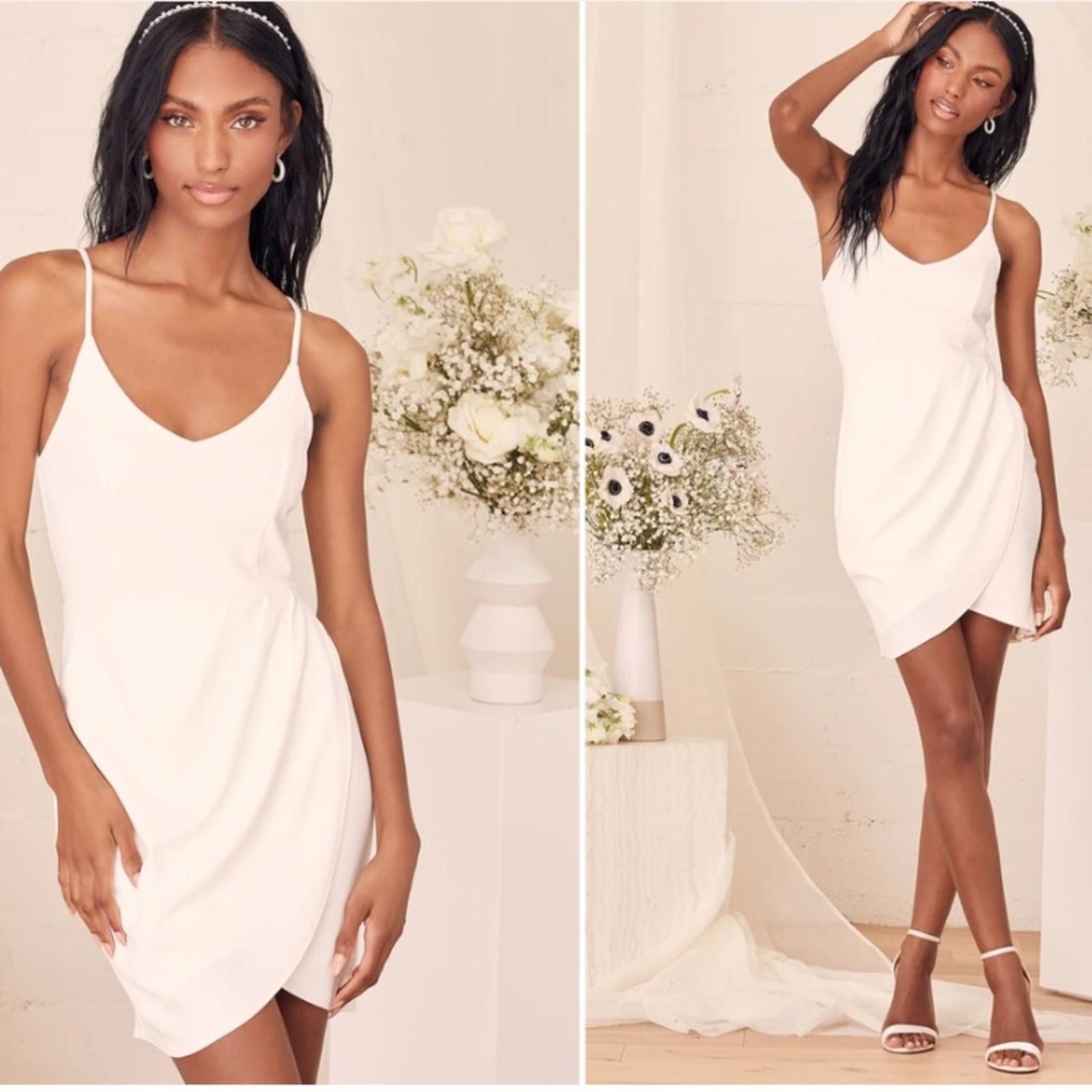 Lulus LULUS Bridal Bachelorette Engagement Shower Sexy Dress Size S / US 4 / IT 40 - 1 Thumbnail