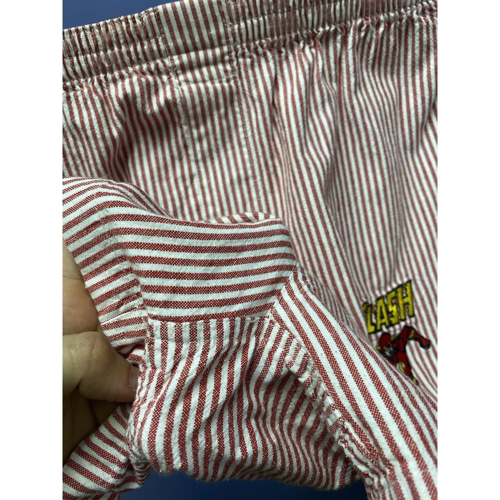 DC Vintage DC Flash Striped Shorts Size L Striped Size US 34 / EU 50 - 8 Thumbnail