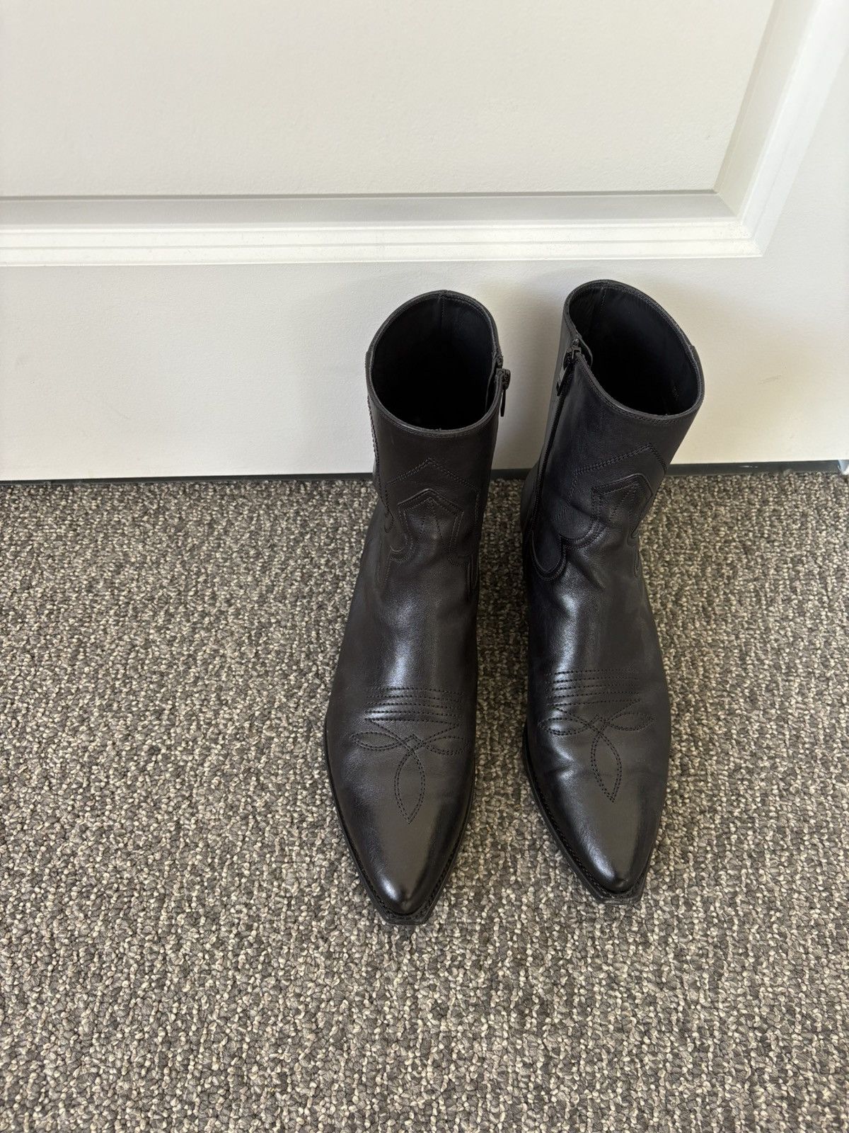 Celine Celine western zip boots Size US 12 / EU 45 - 6 Thumbnail