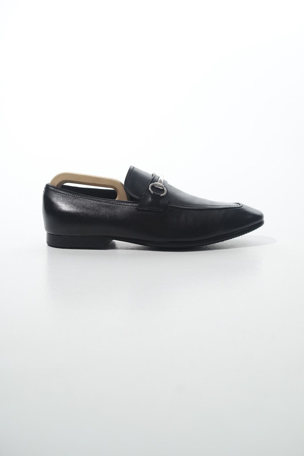 Gucci GUCCI Loafers Leather Shoes HORSEBIT Black Men’s Size US 9 / EU 42 - 3 Thumbnail