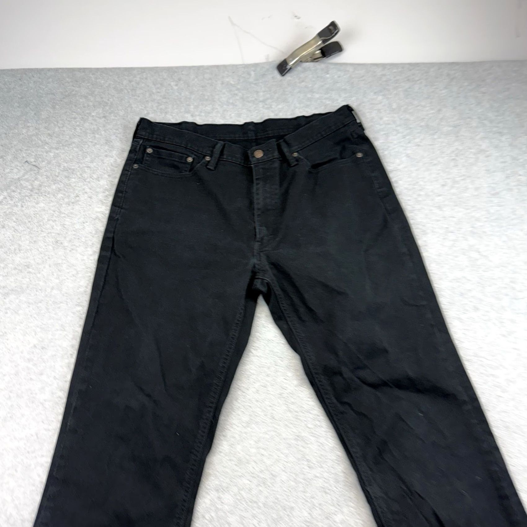 Levi's Levi's 541 Athletic Jeans 38x34 Black Denim Mens Size US 38 / EU 54 - 7 Thumbnail
